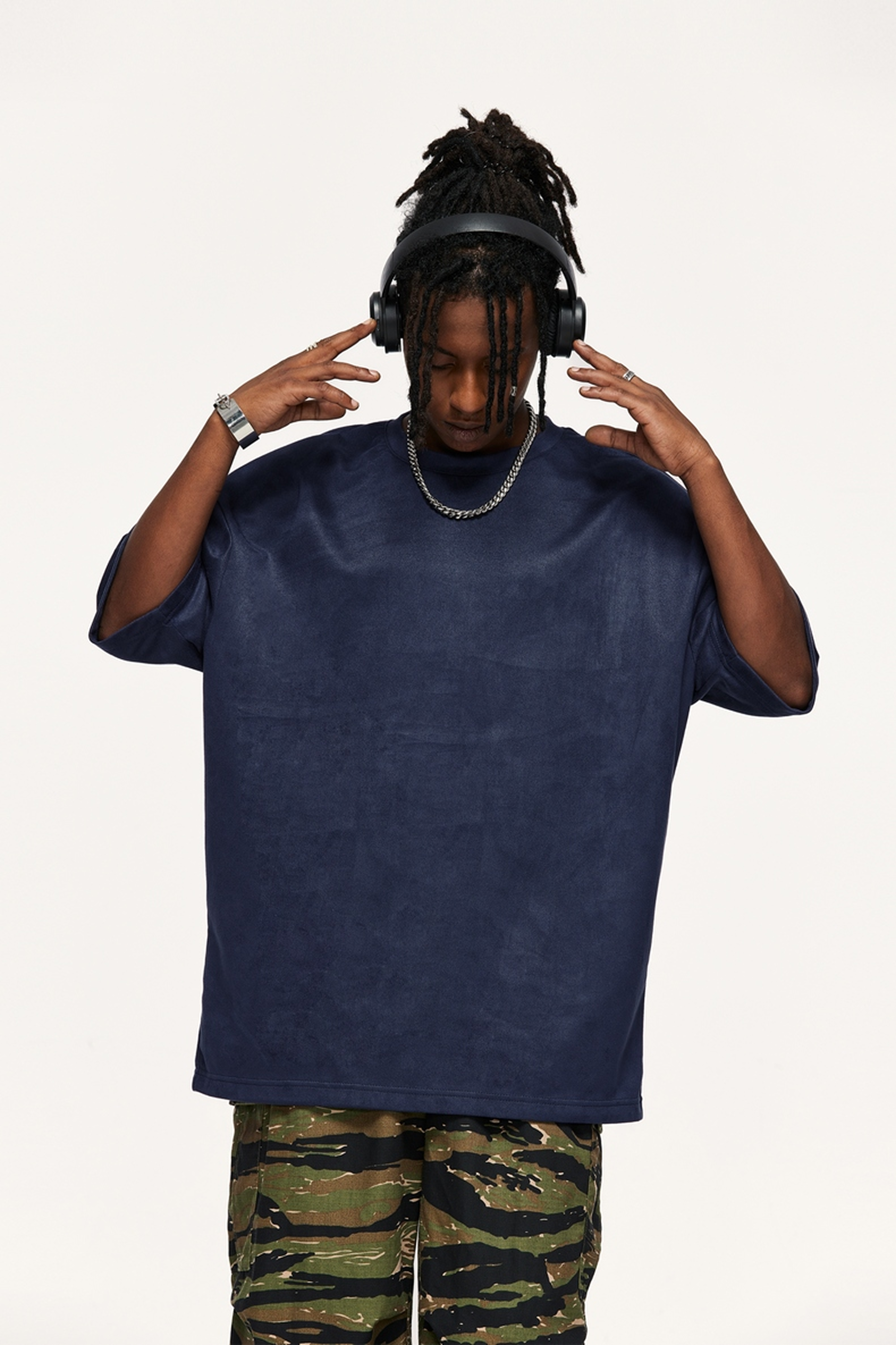 NEBULA Suede Fleece Tee