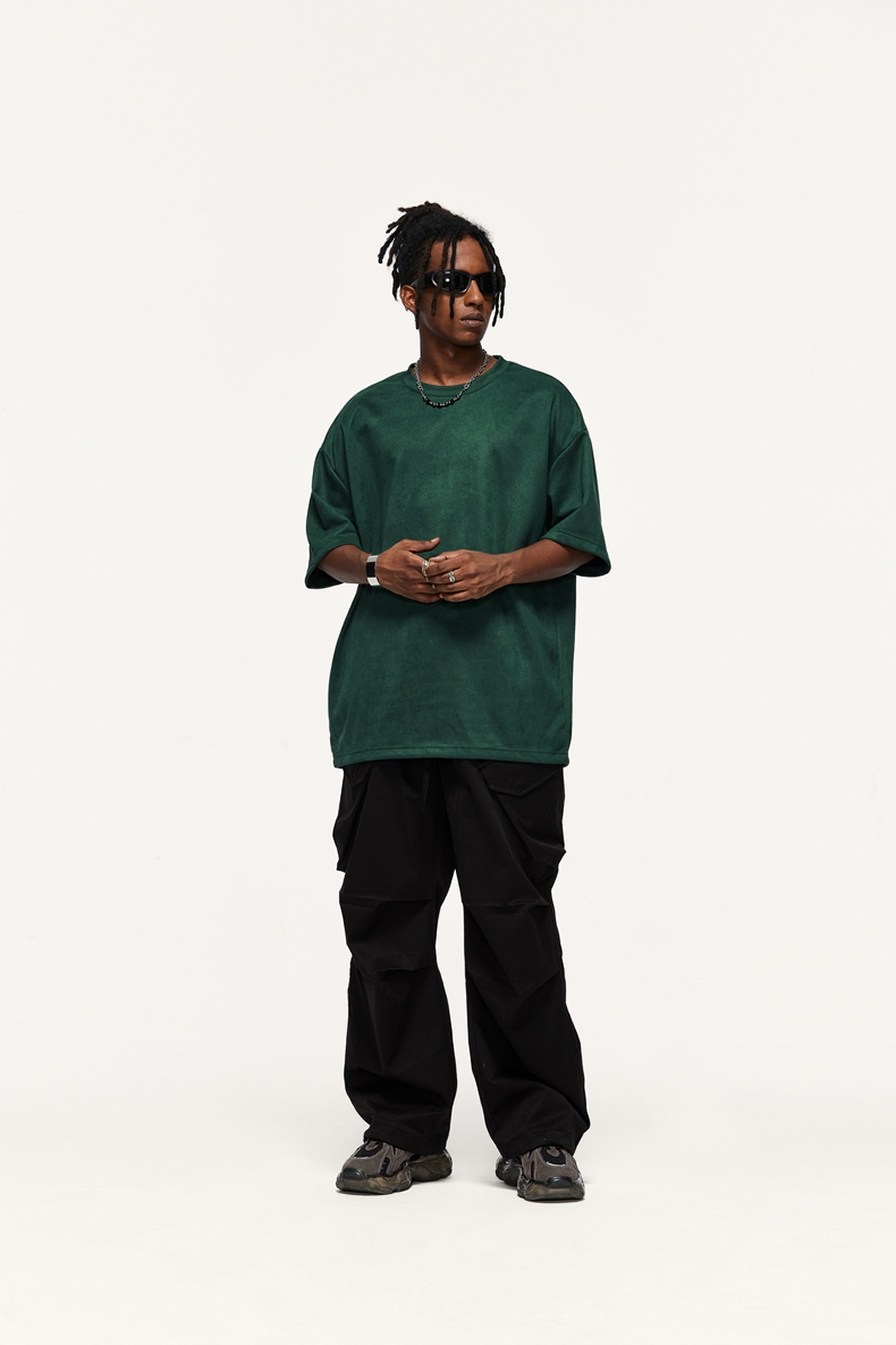 NEBULA Suede Fleece Tee