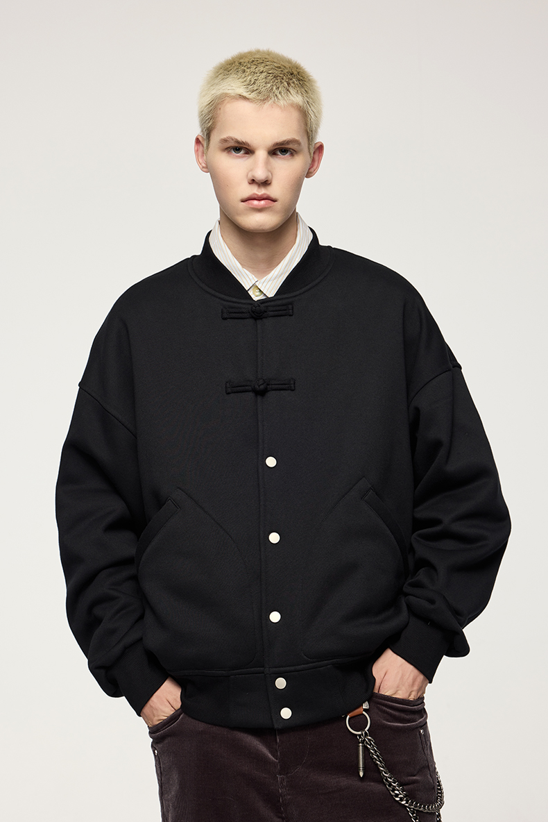 NEBULA Fleece Baseball Jacket