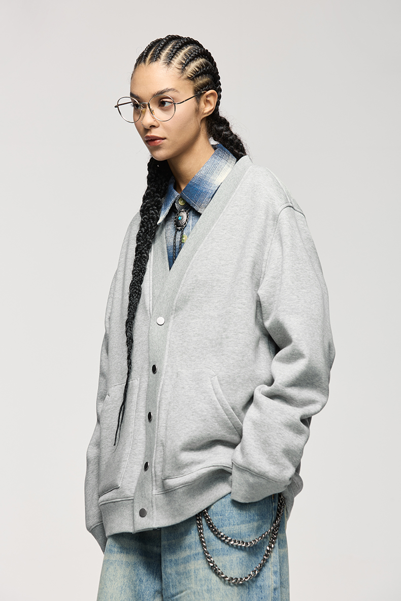 NEBULA Fleece Thermal Cardigan