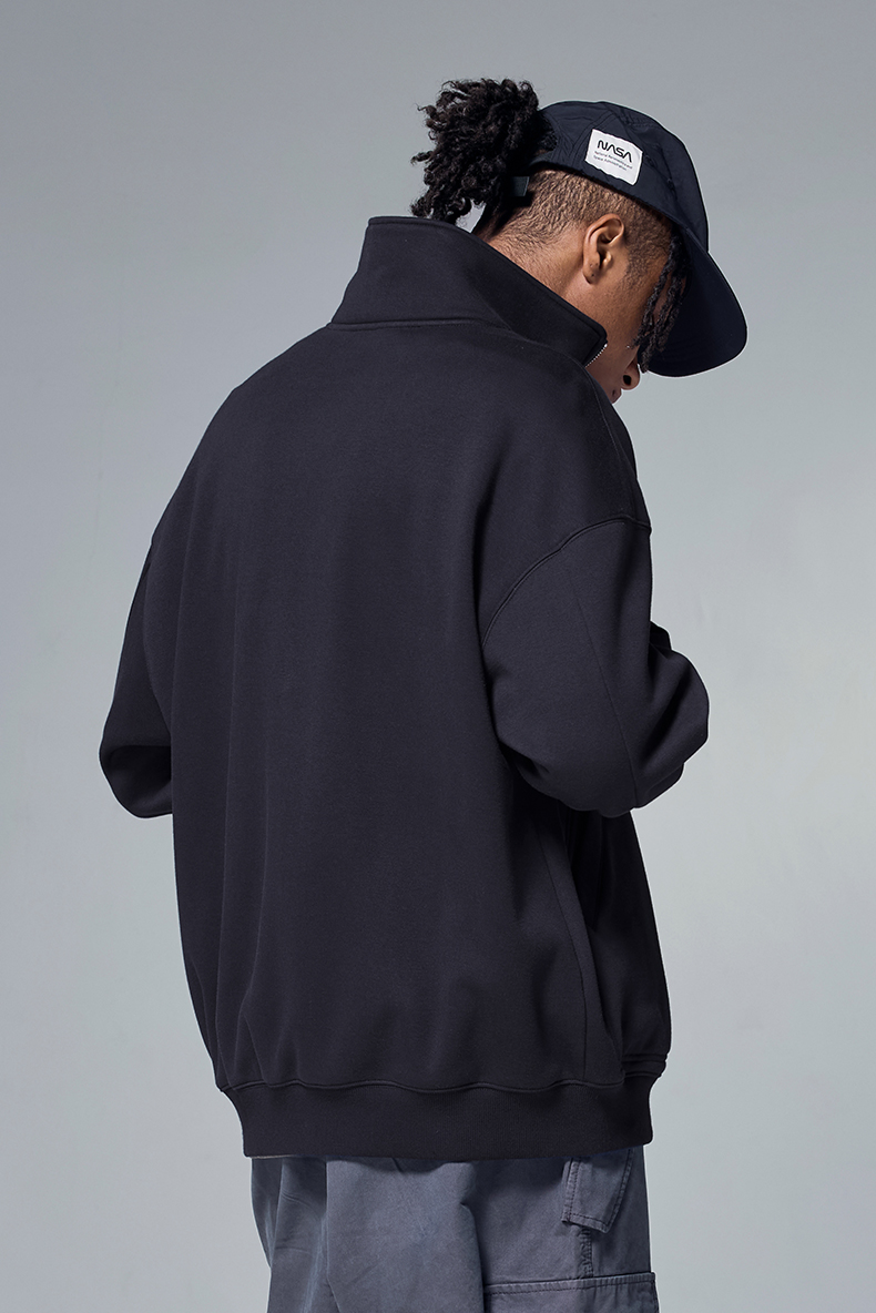 NEBULA Fleece Stand-Collar Zip Jacket