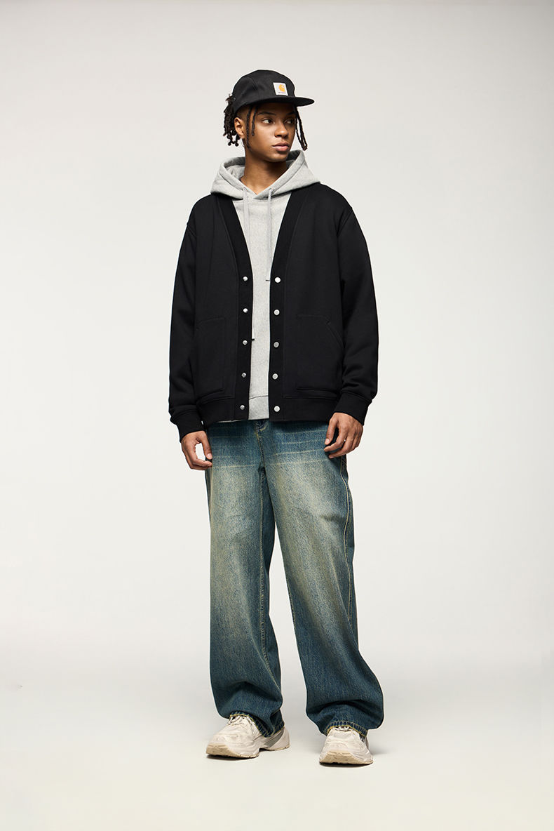 NEBULA Fleece Thermal Cardigan