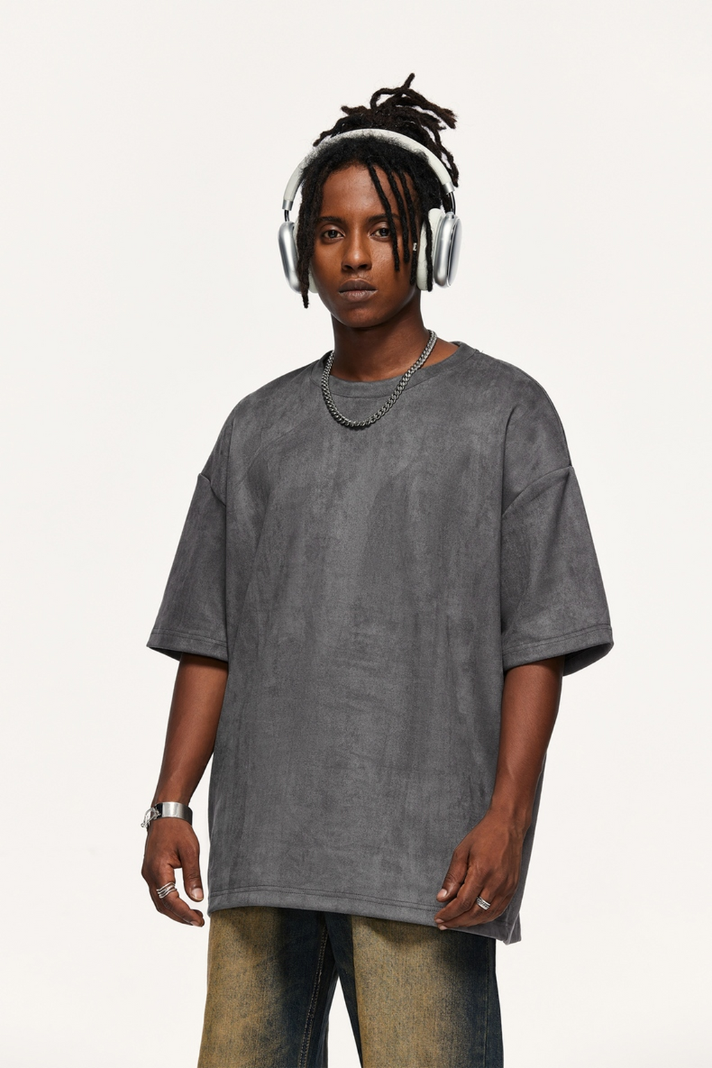 NEBULA Suede Fleece Tee