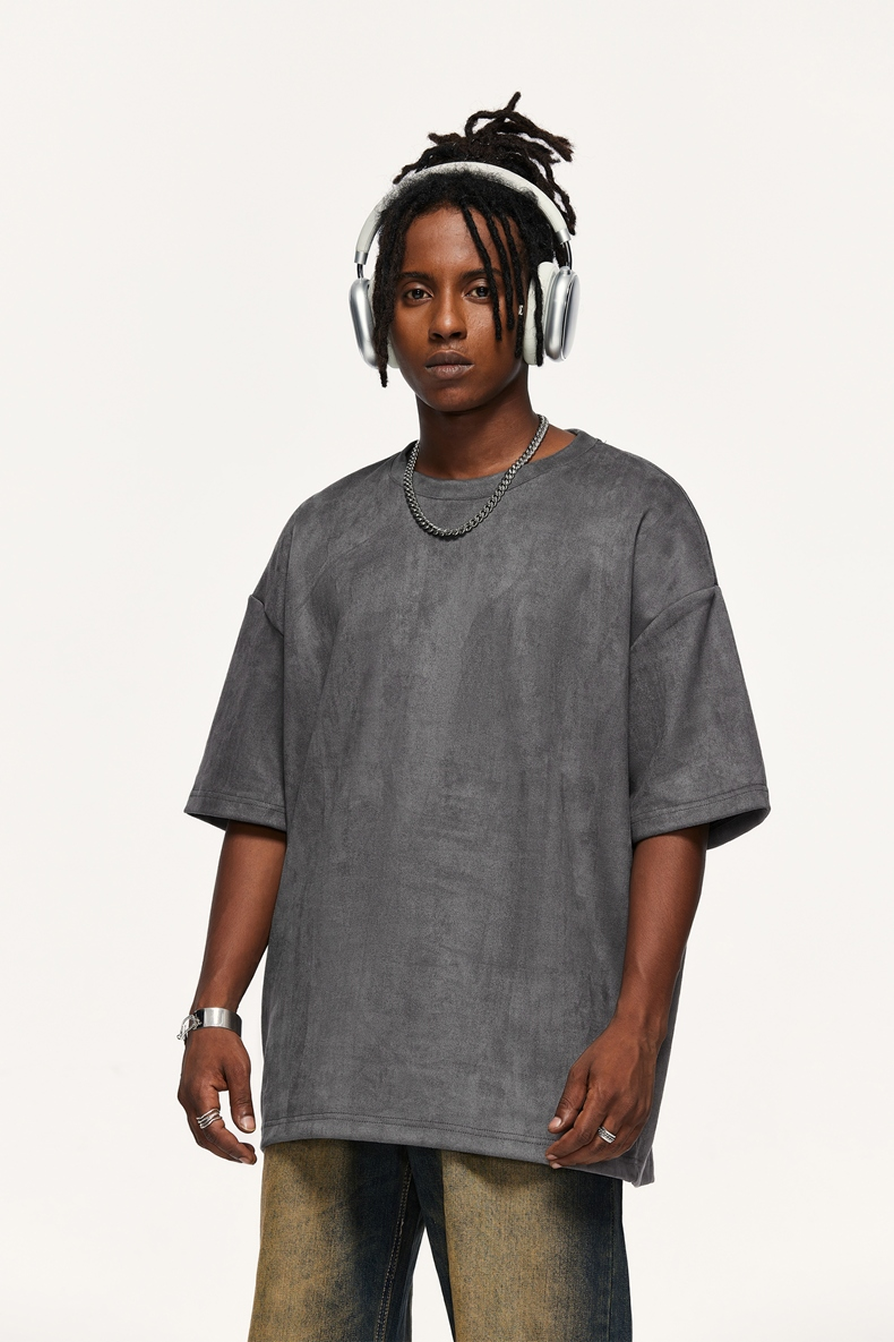 NEBULA Suede Fleece Tee