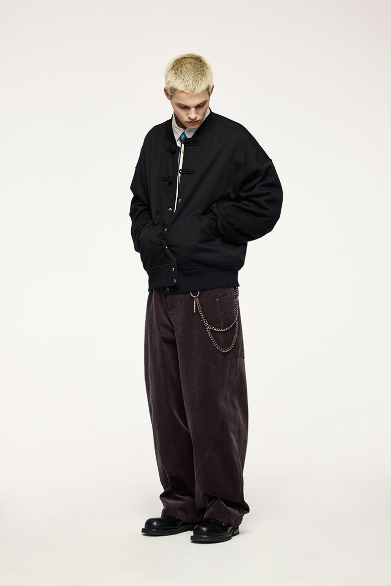 NEBULA Fleece Baseball Jacket