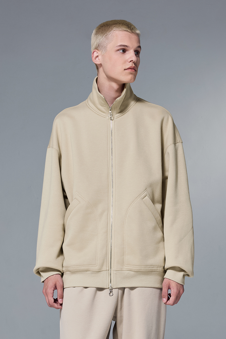 NEBULA Fleece Stand-Collar Zip Jacket