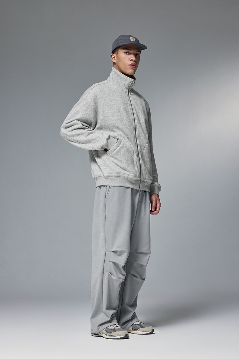 NEBULA Fleece Stand-Collar Zip Jacket