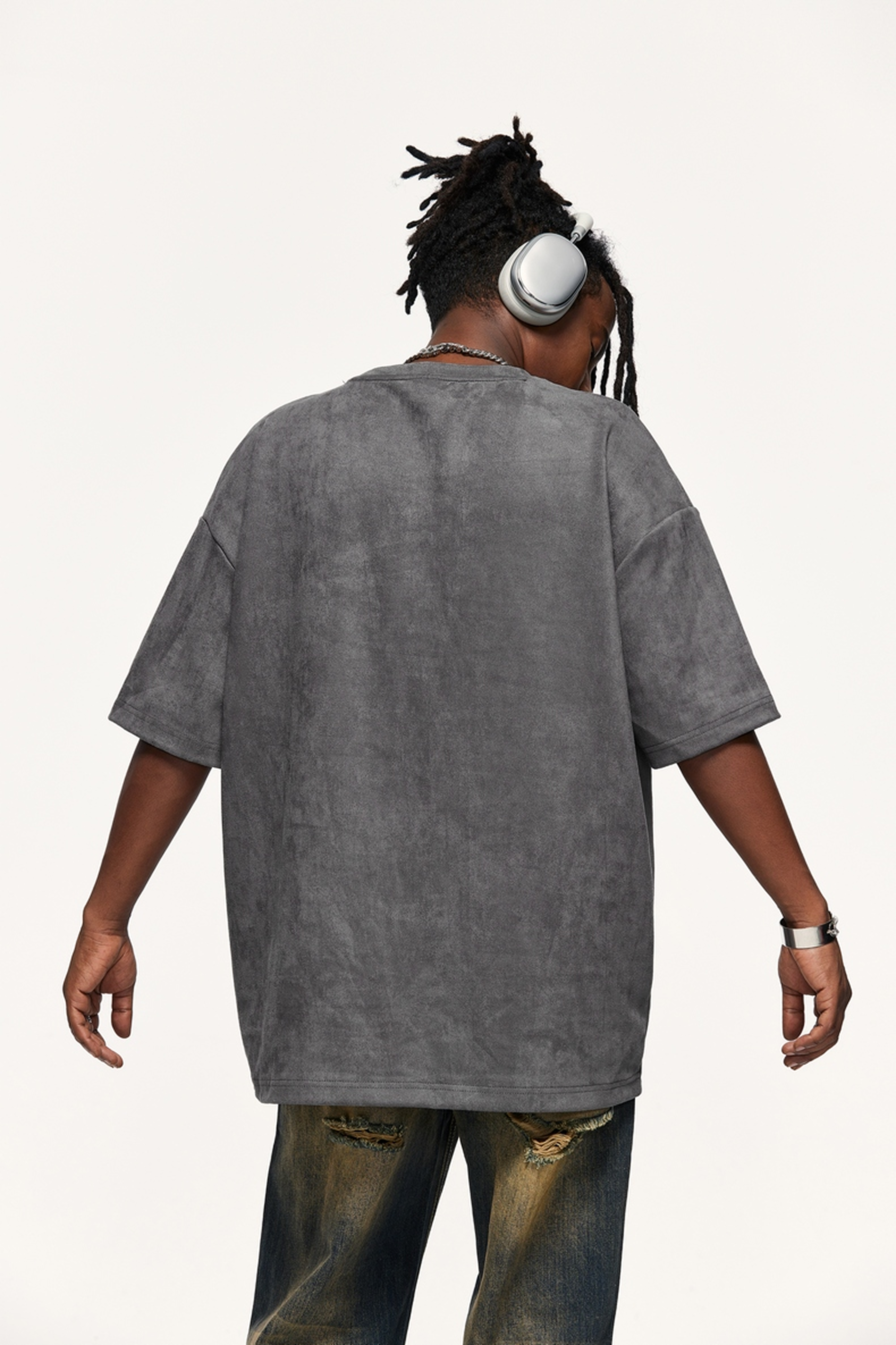 NEBULA Suede Fleece Tee