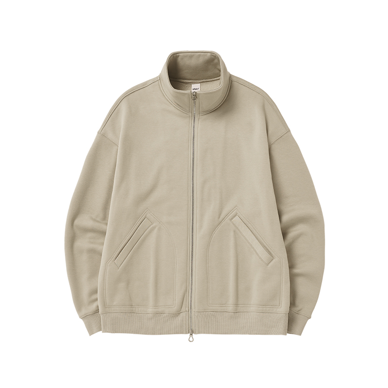 NEBULA Fleece Stand-Collar Zip Jacket