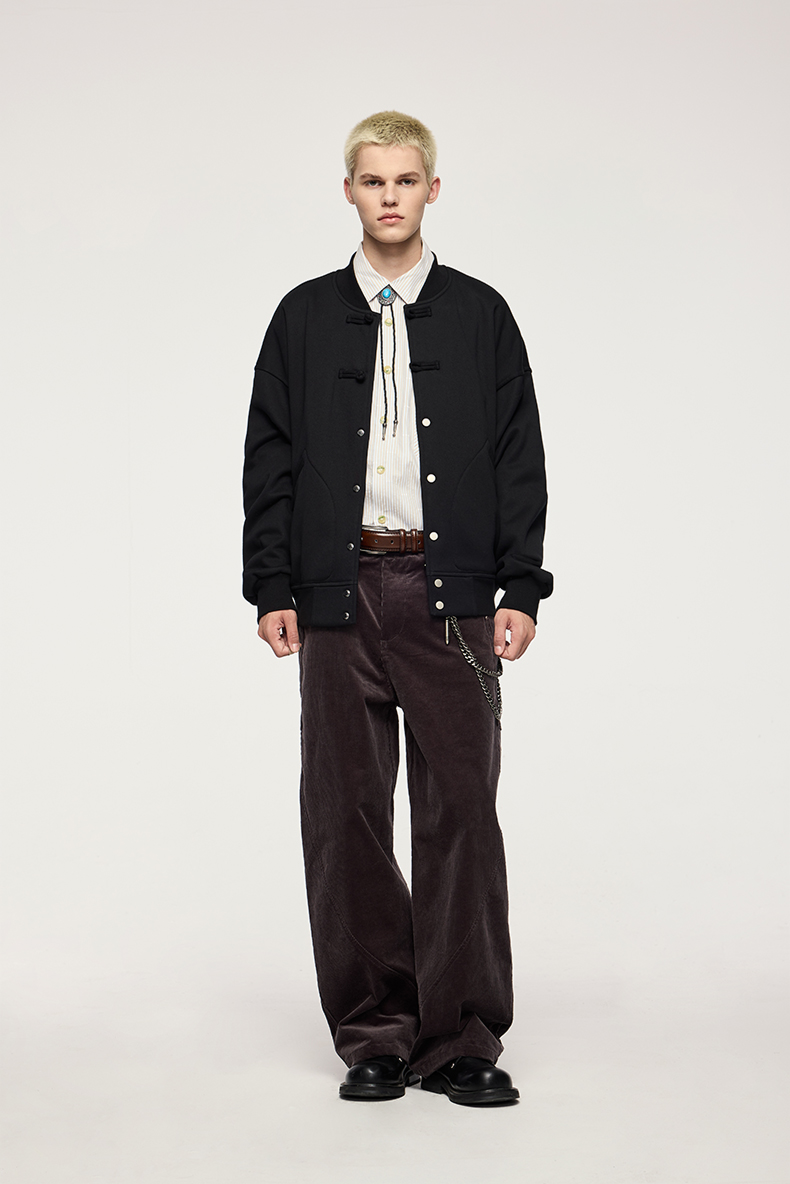 NEBULA Fleece Baseball Jacket