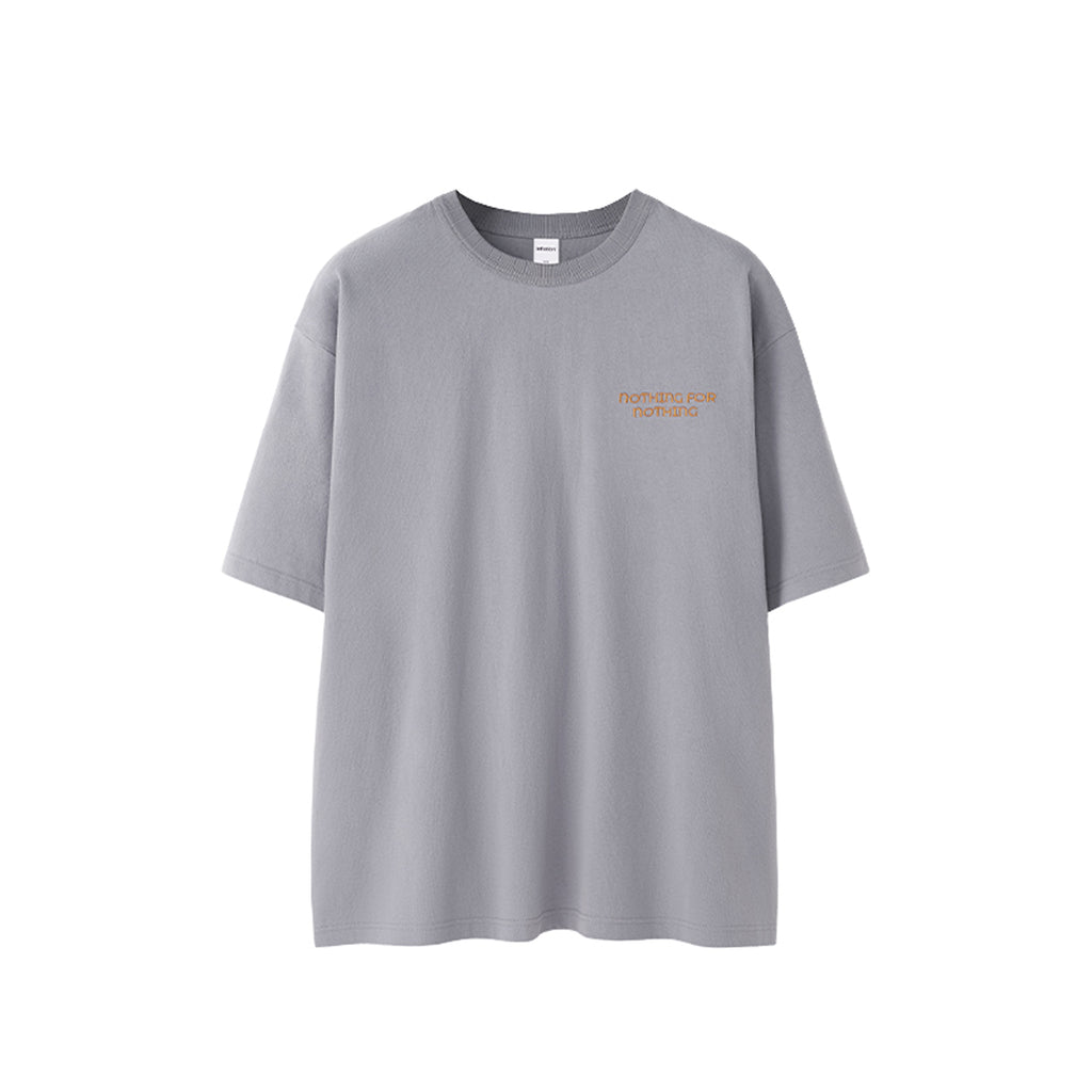 ORBIT Textured Embroidery Cotton Tee