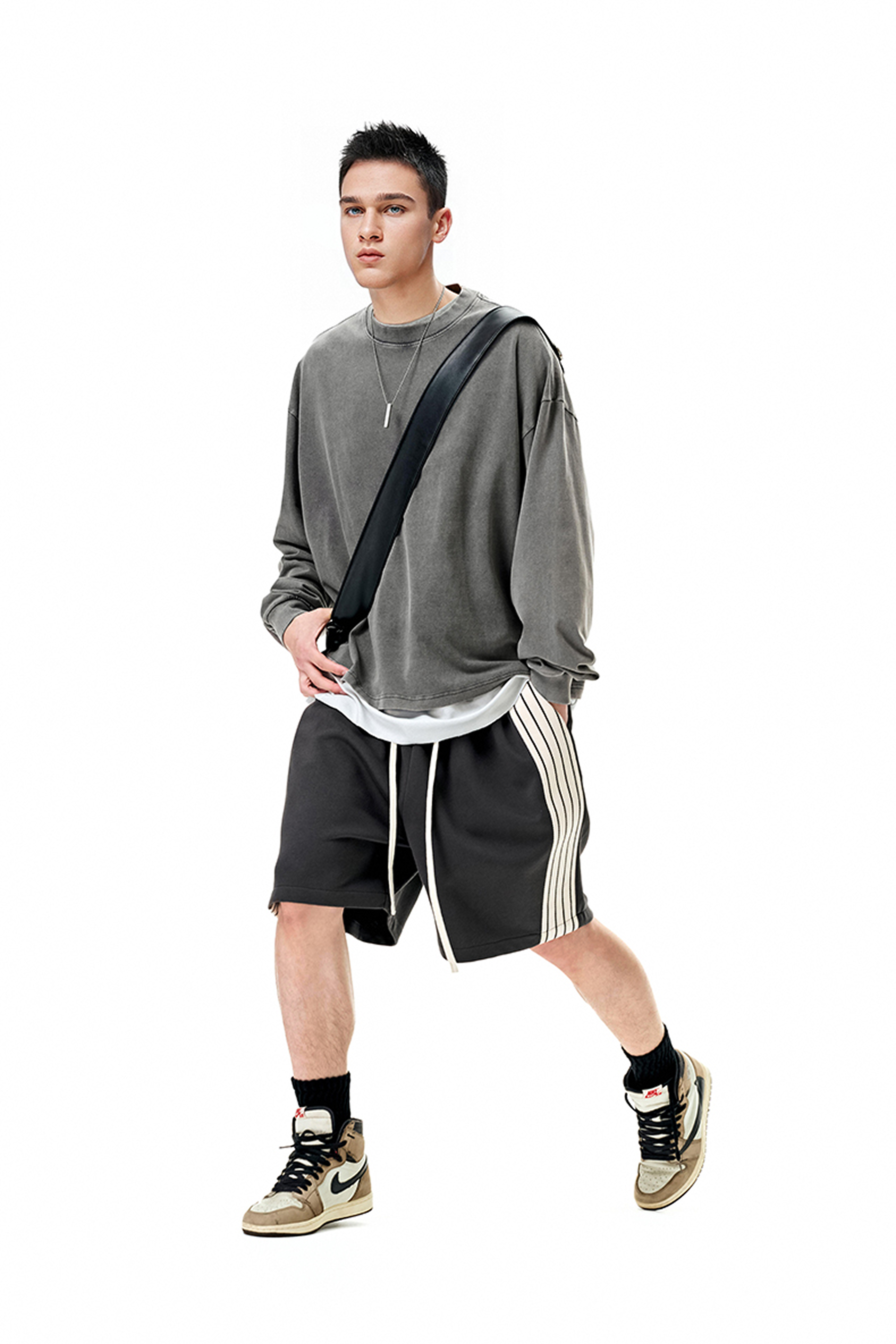 ORBIT Vintage Boxy Fit Long Sleeve Tee