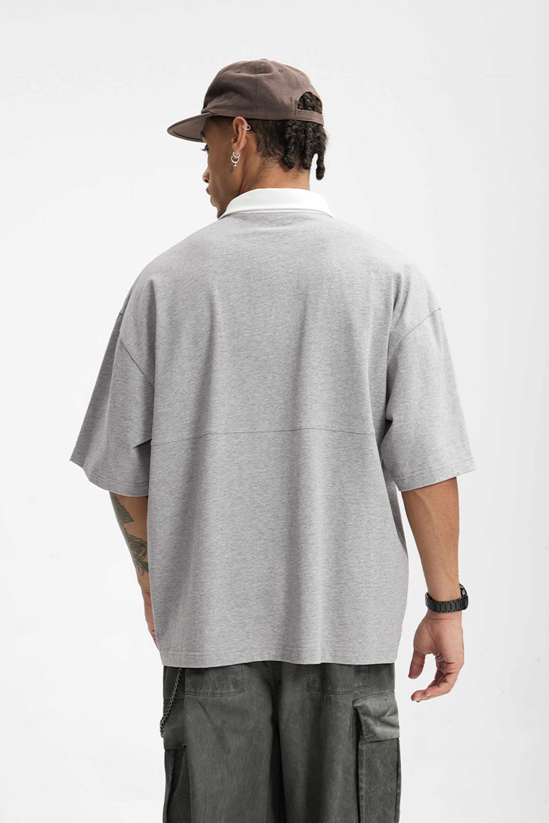 ORBIT White Collar Classic Polo