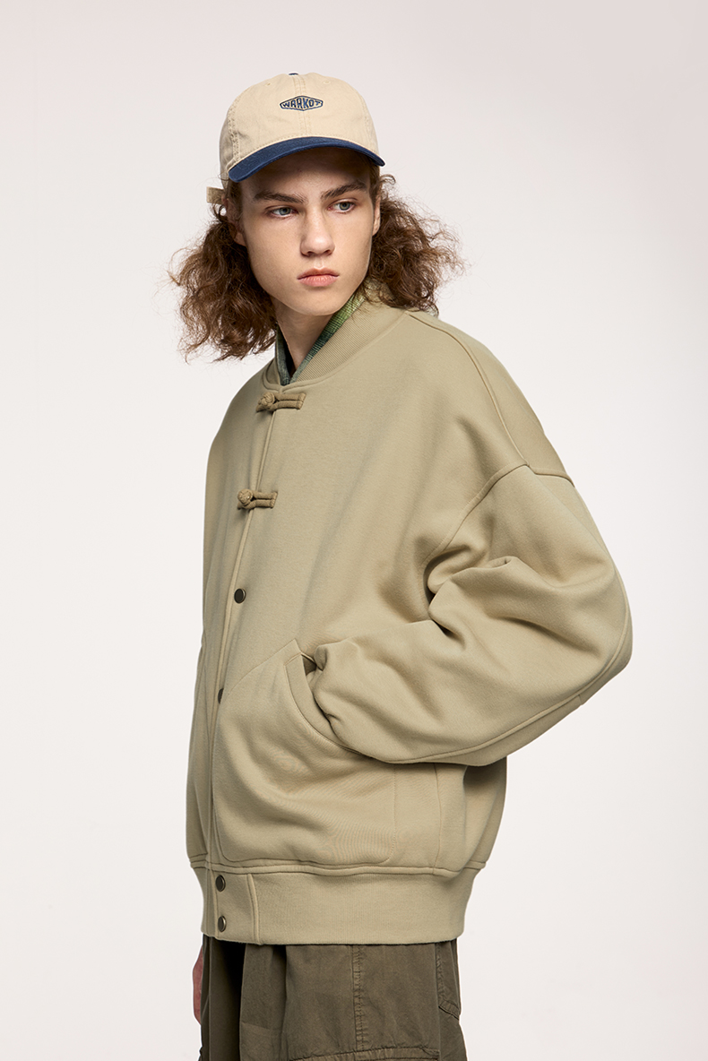 NEBULA Fleece Baseball Jacket