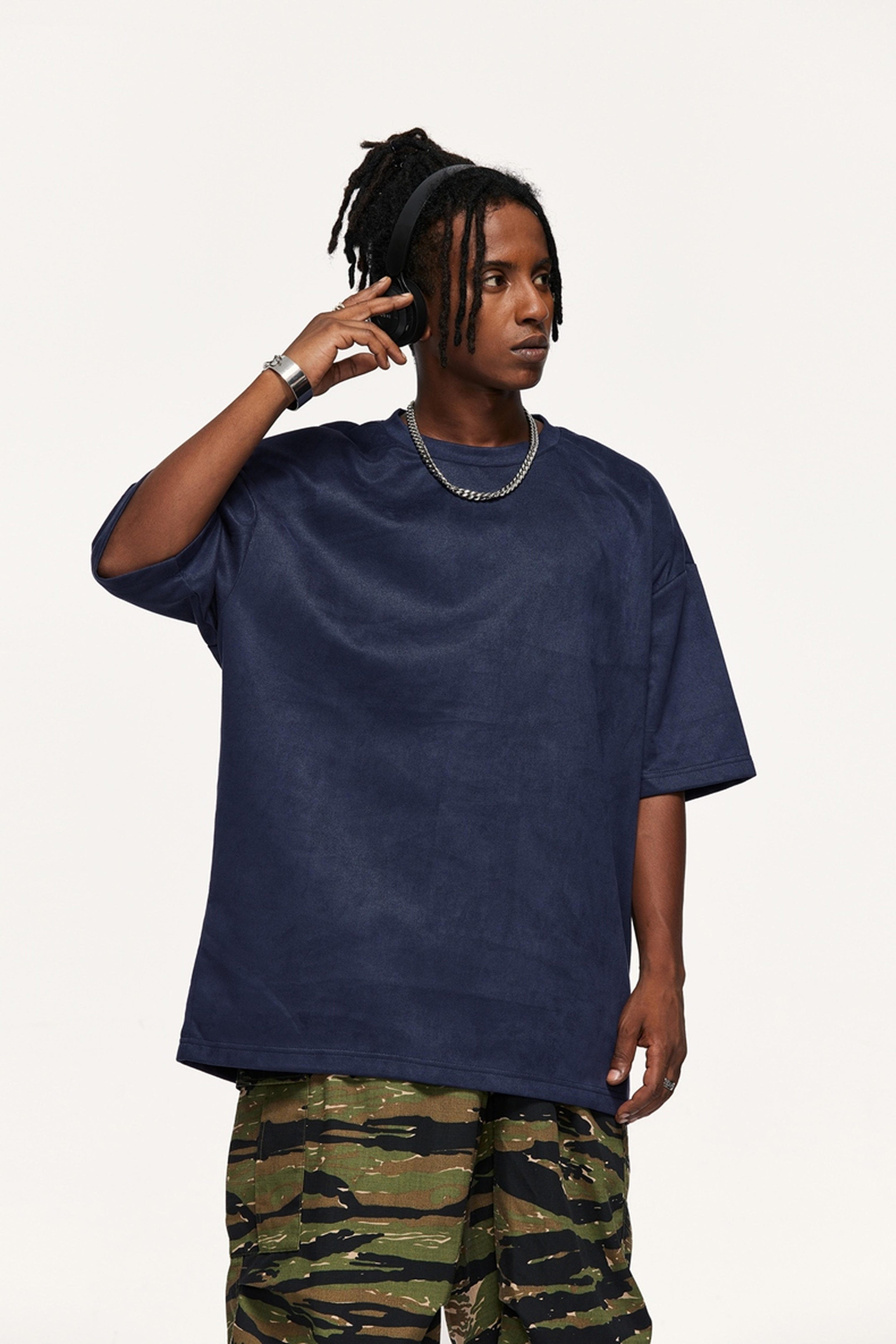 NEBULA Suede Fleece Tee