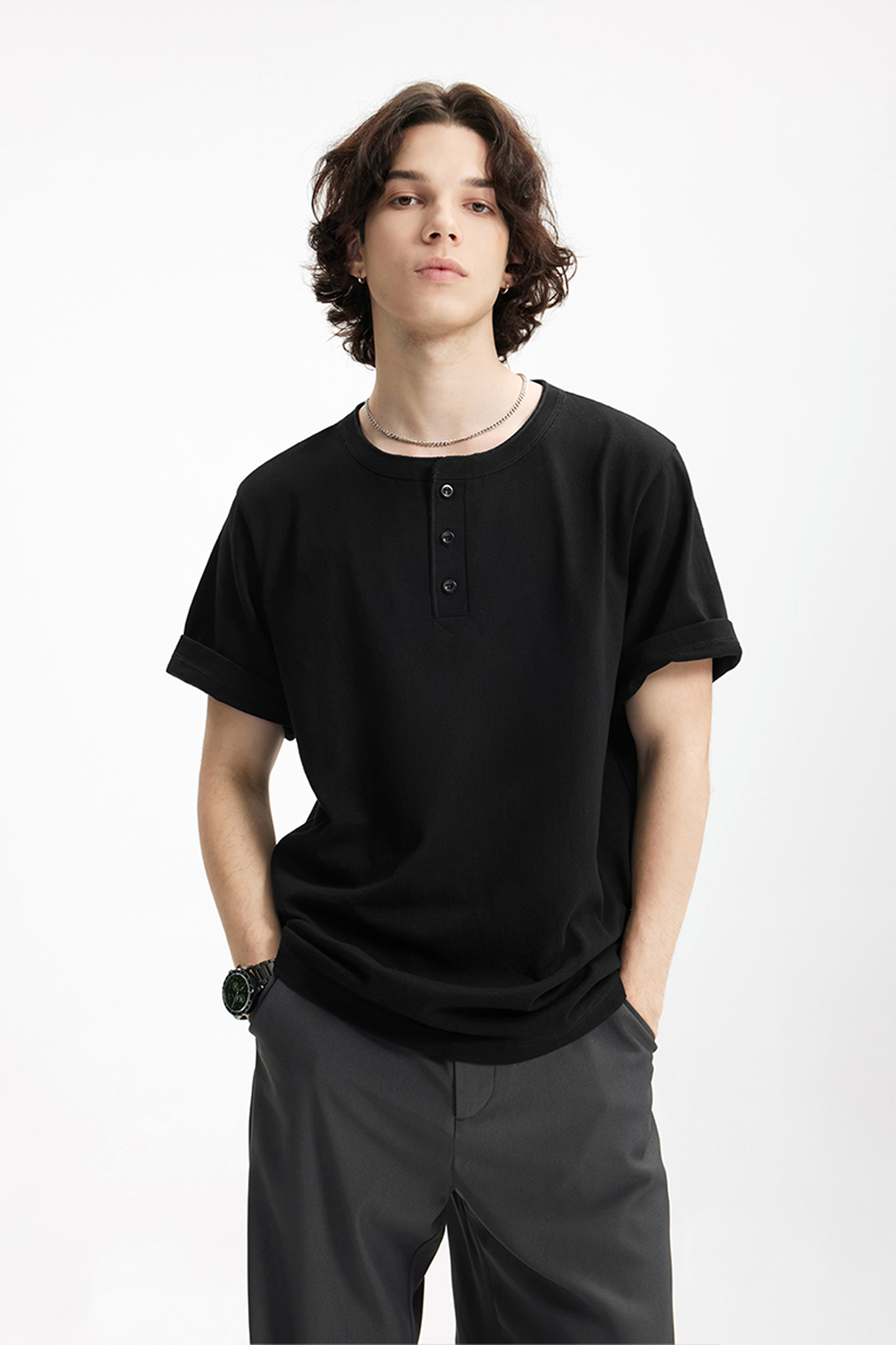 ORBIT Henry Collar Tee
