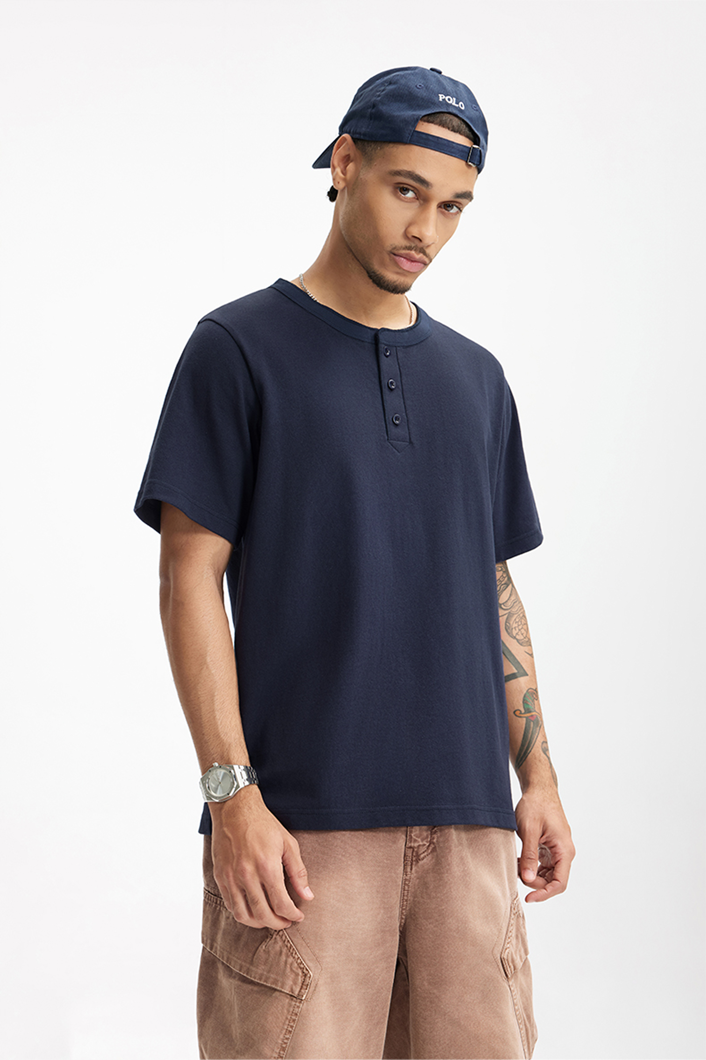 ORBIT Henry Collar Tee