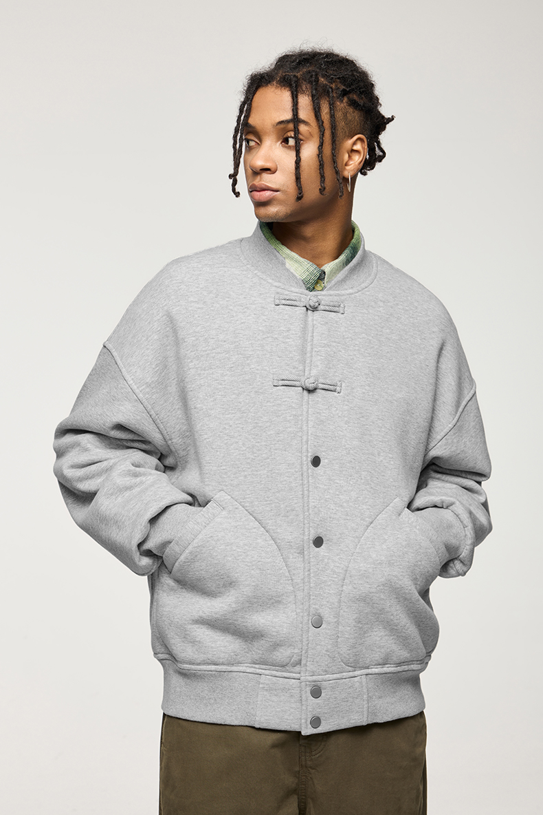 NEBULA Fleece Baseball Jacket