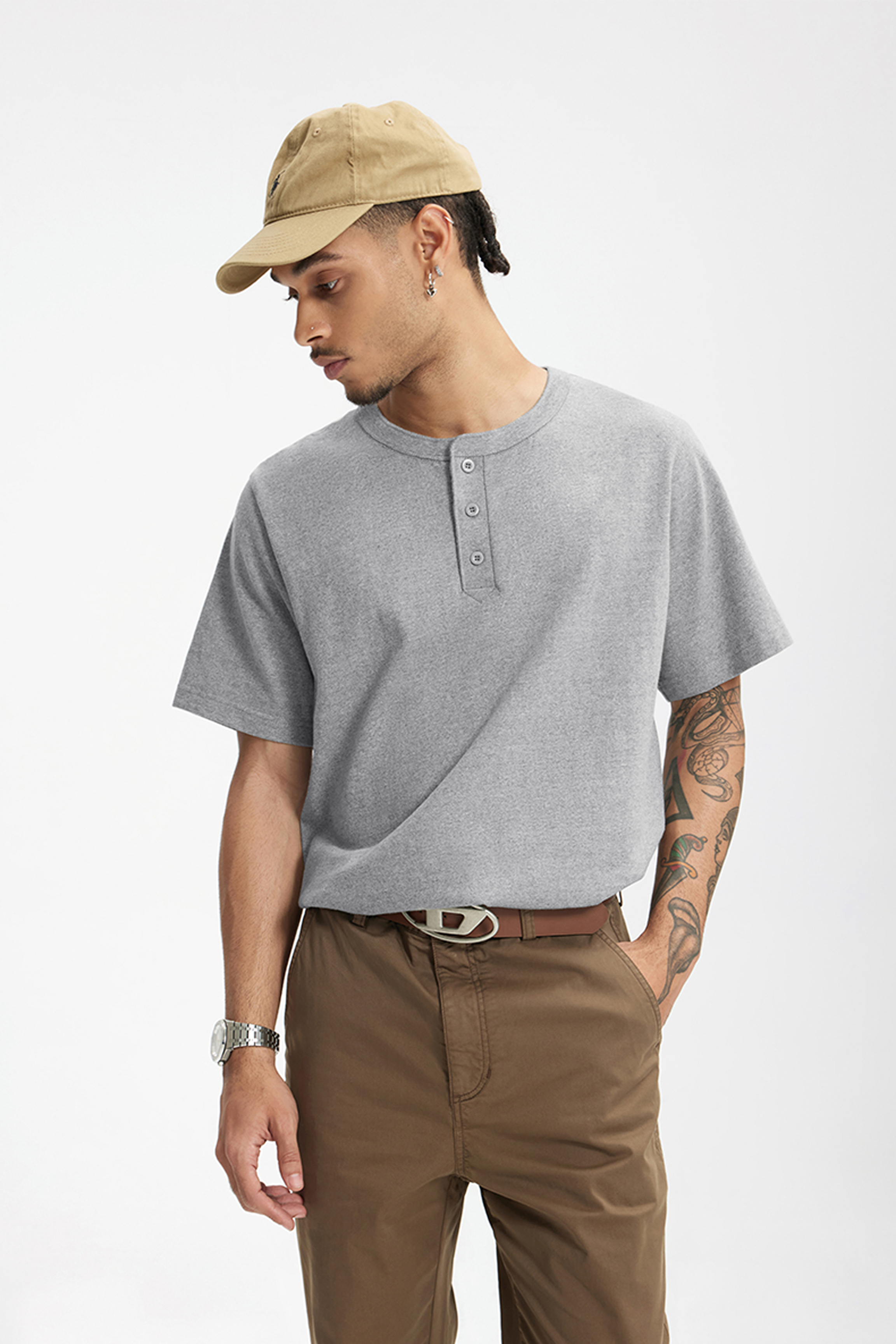 ORBIT Henry Collar Tee