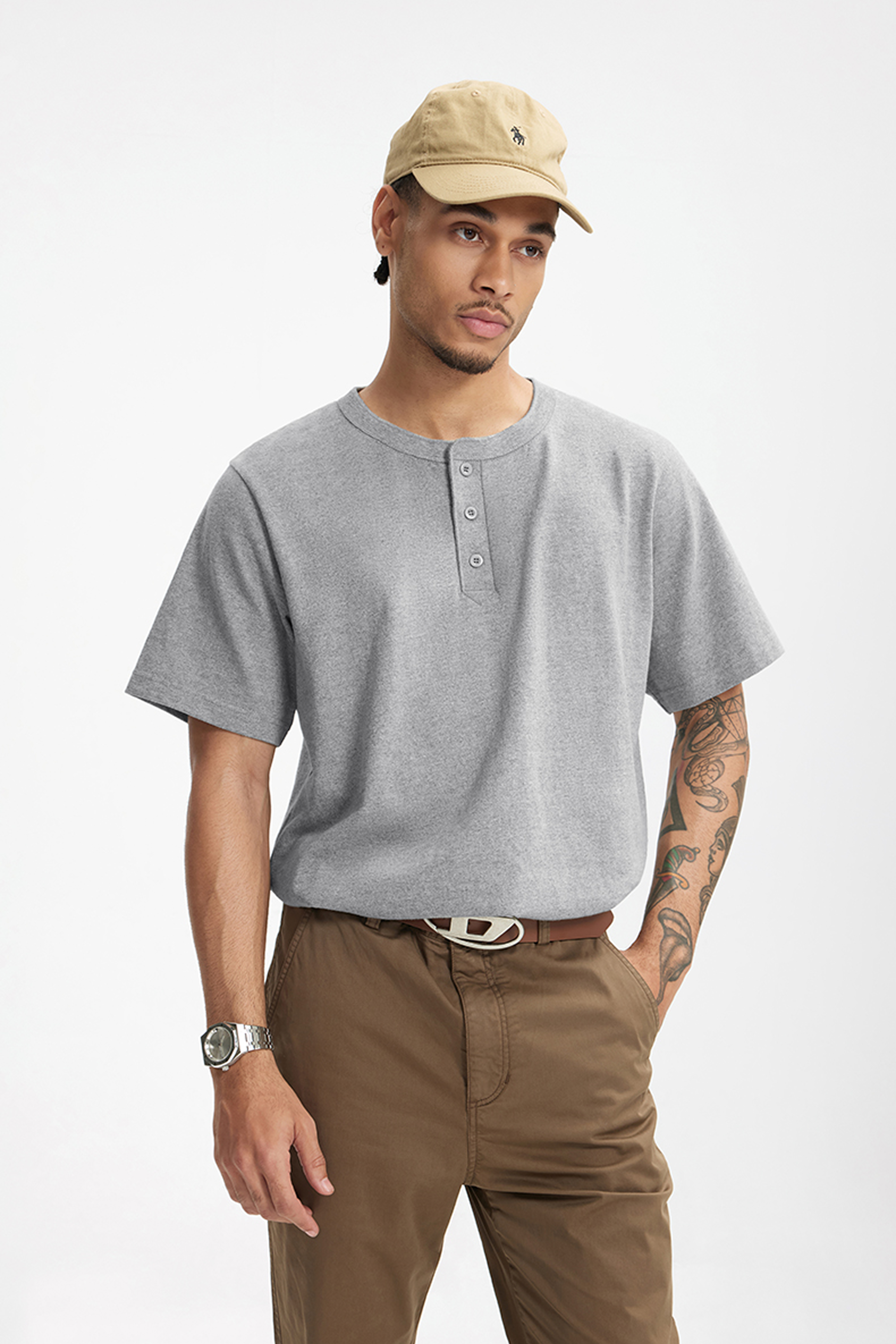 ORBIT Henry Collar Tee