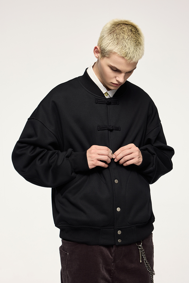 NEBULA Fleece Baseball Jacket