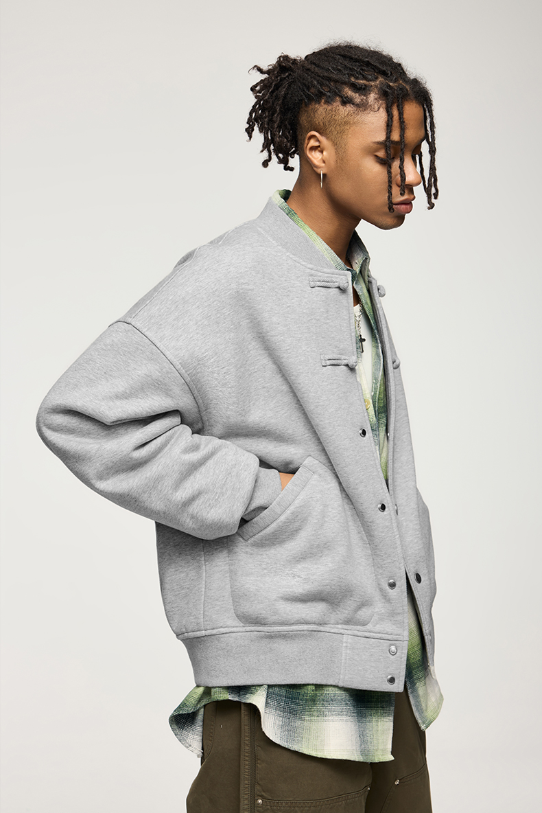 NEBULA Fleece Baseball Jacket