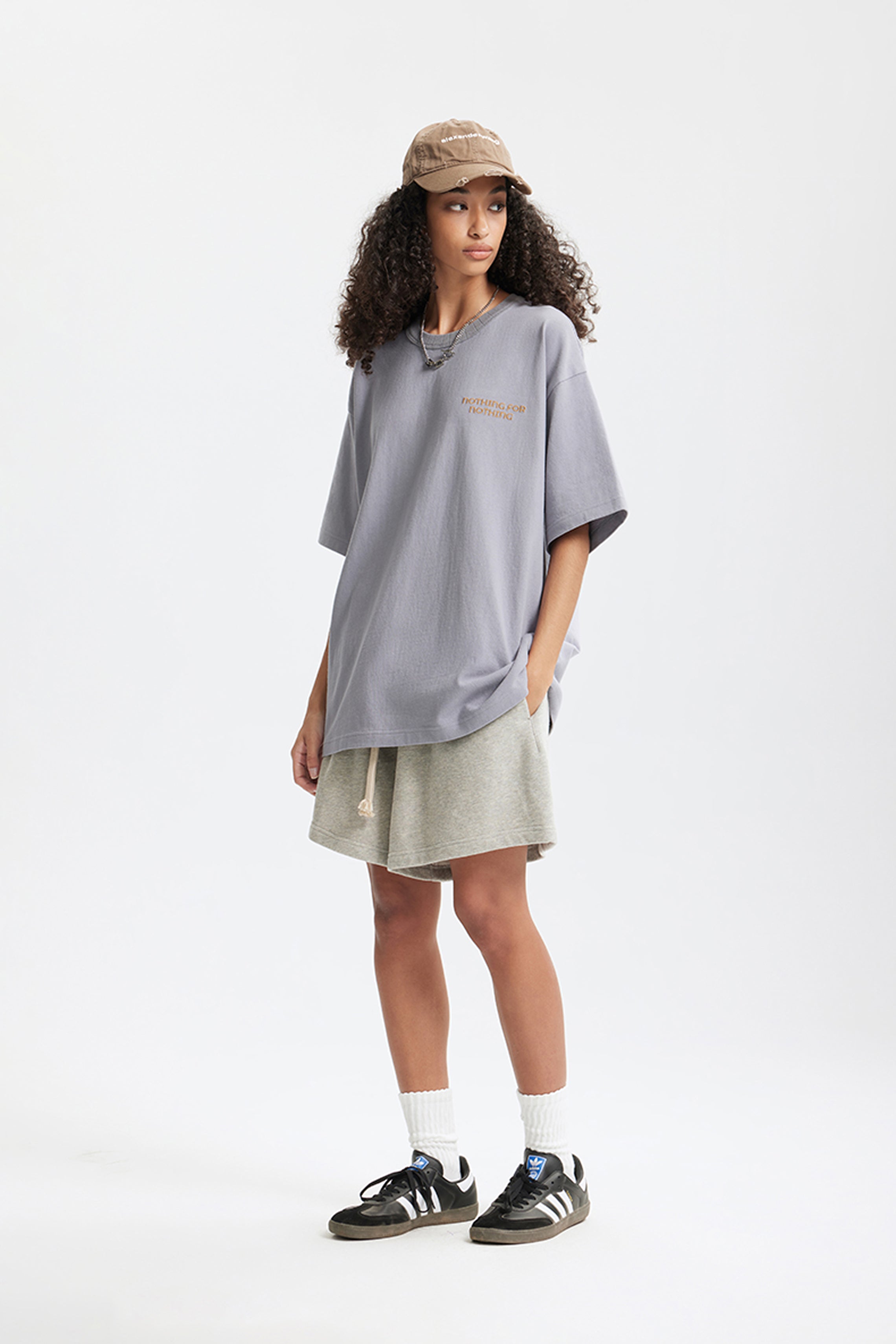 ORBIT Textured Embroidery Cotton Tee