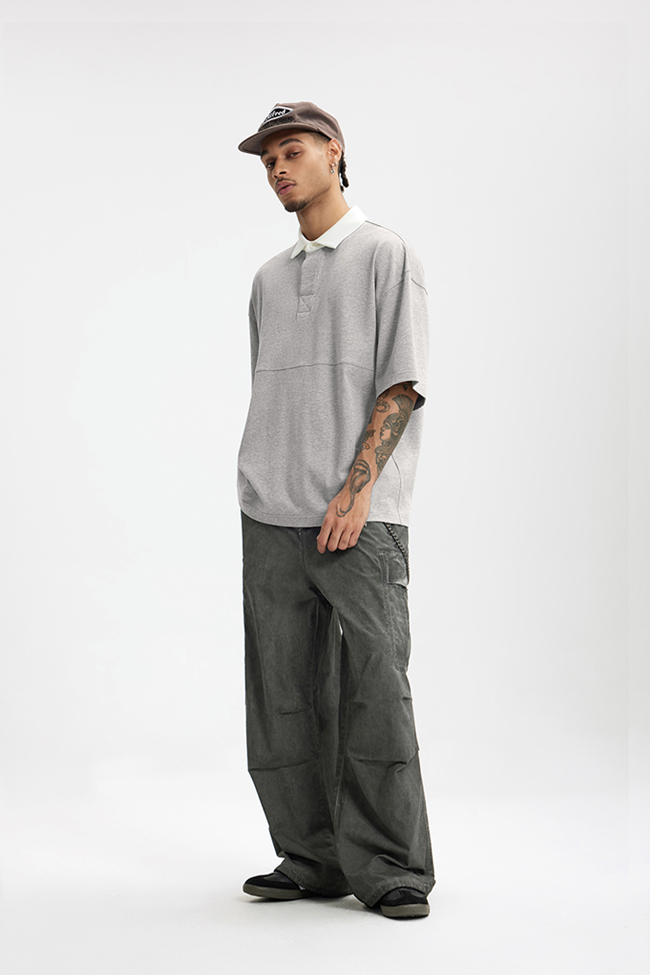 ORBIT White Collar Classic Polo