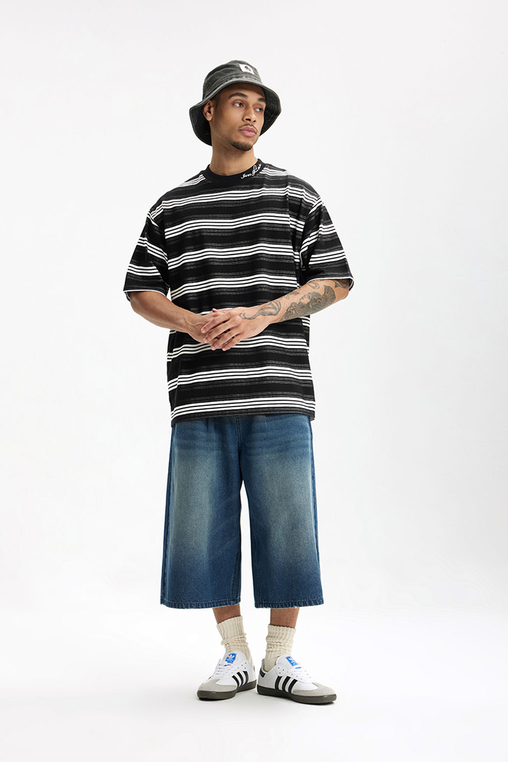 ORBIT Stripe Cotton Tee