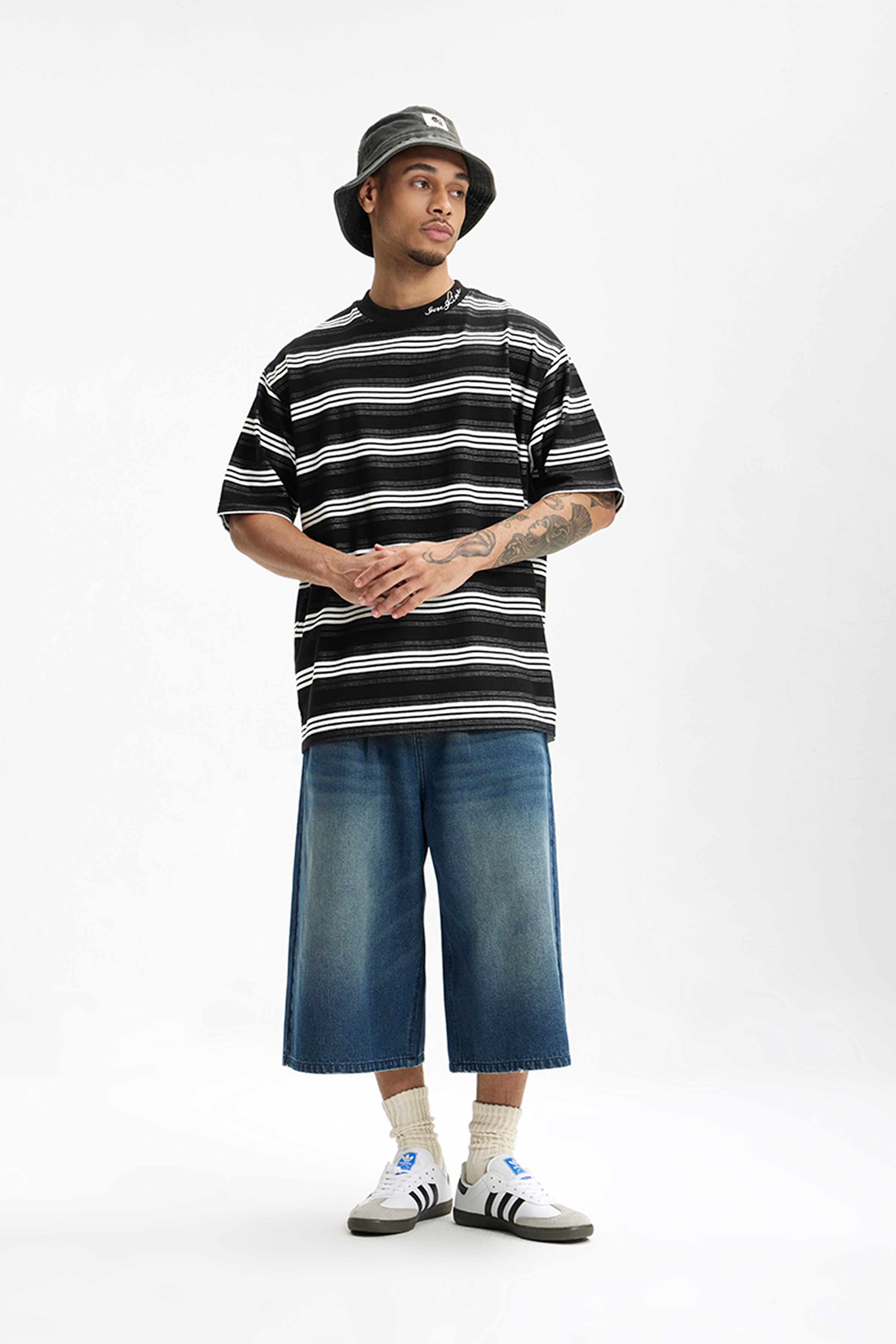 ORBIT Stripe Cotton Tee