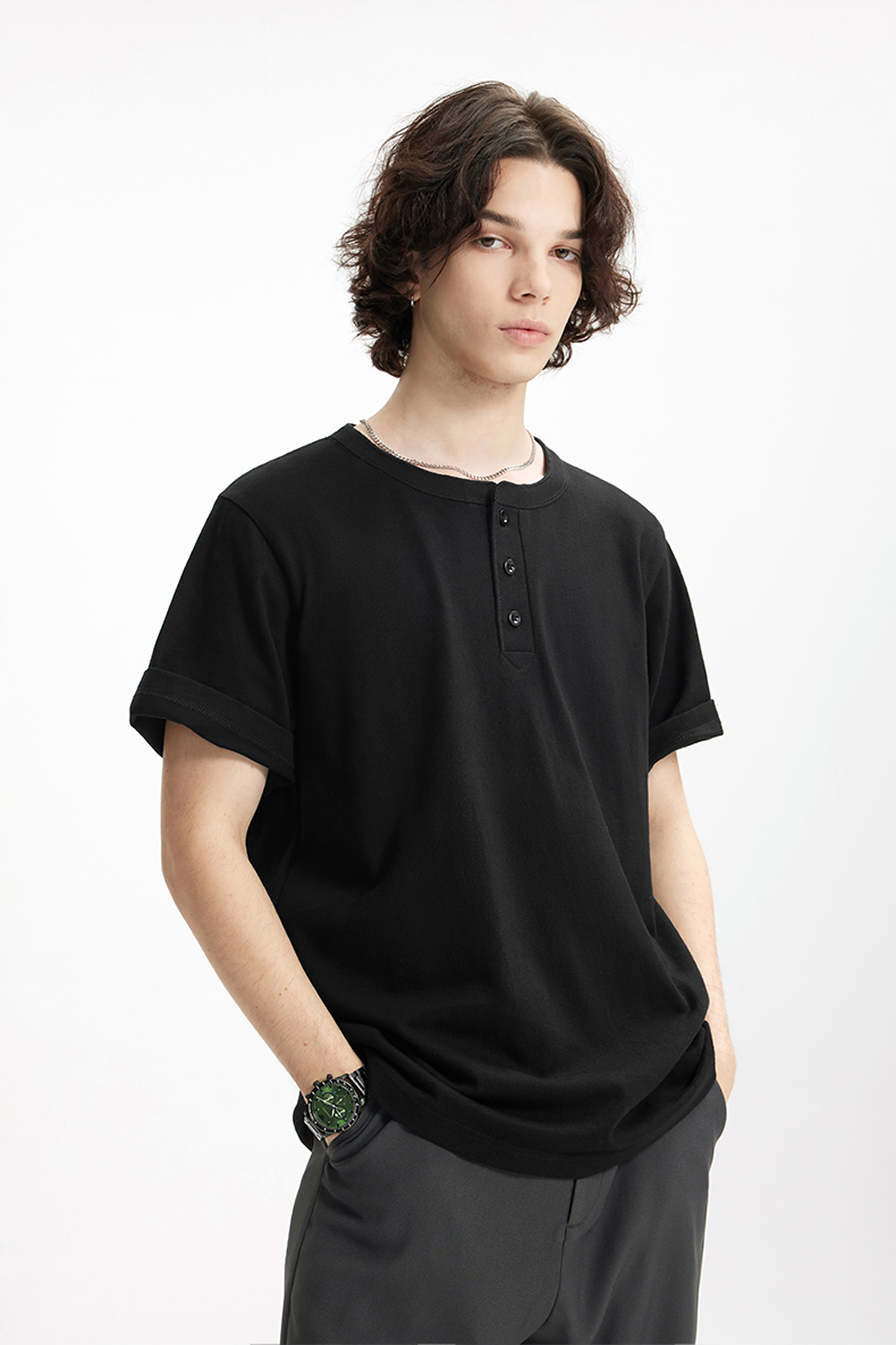 ORBIT Henry Collar Tee