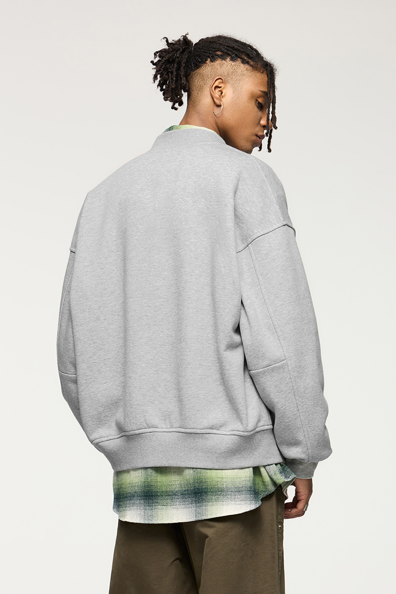 NEBULA Fleece Baseball Jacket