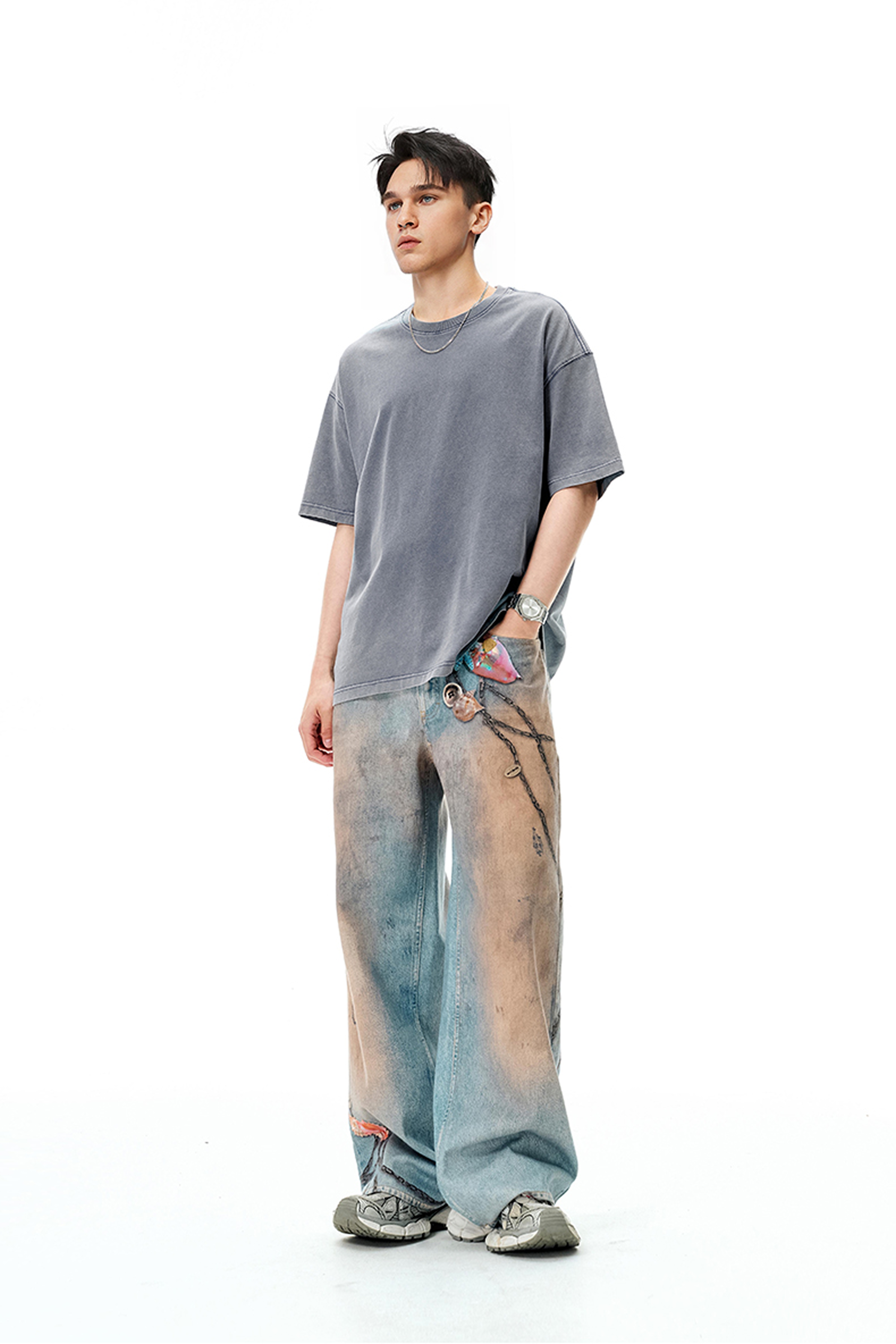 ORBIT Vintage Wash Oversize Tee