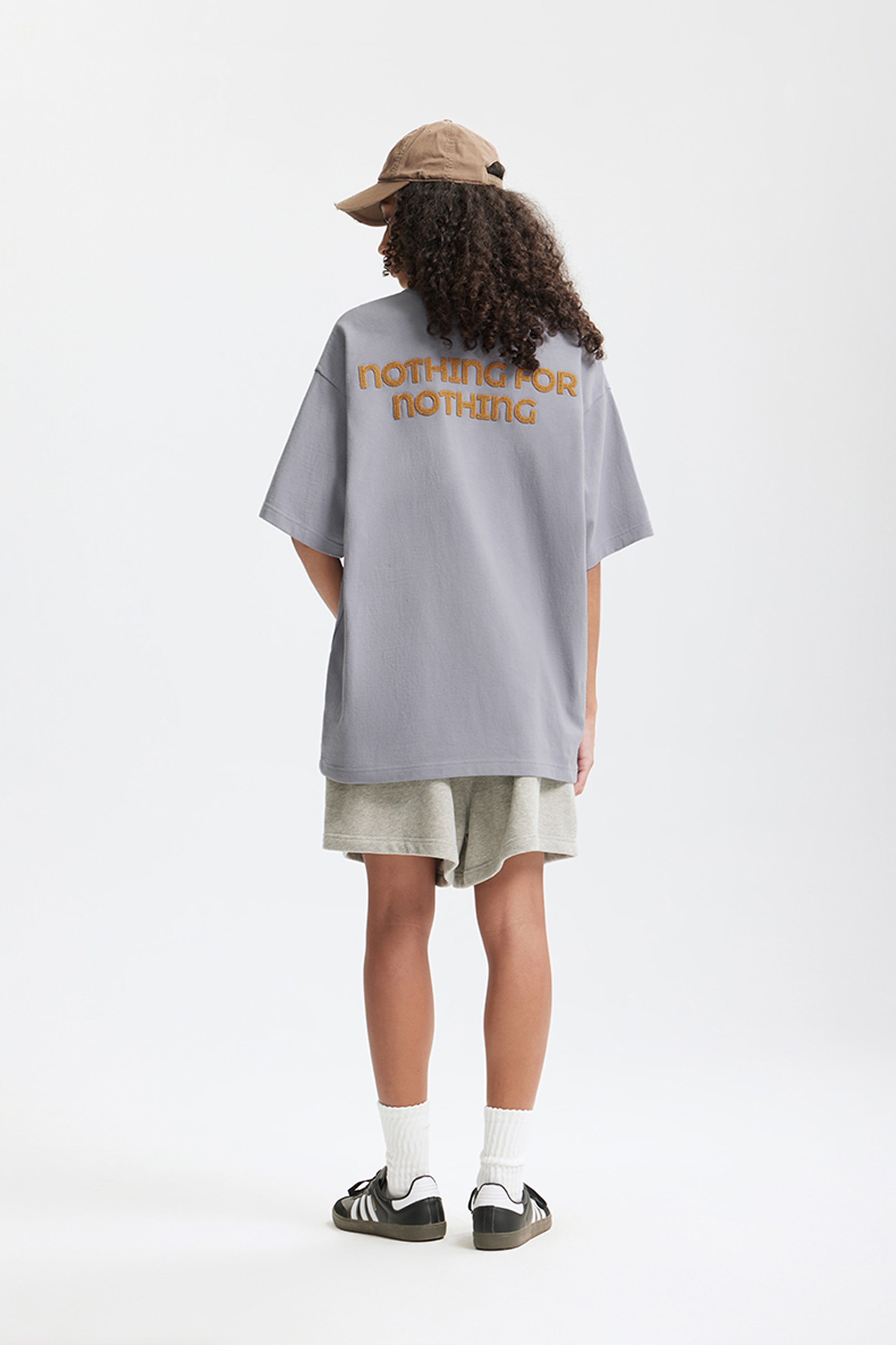 ORBIT Textured Embroidery Cotton Tee
