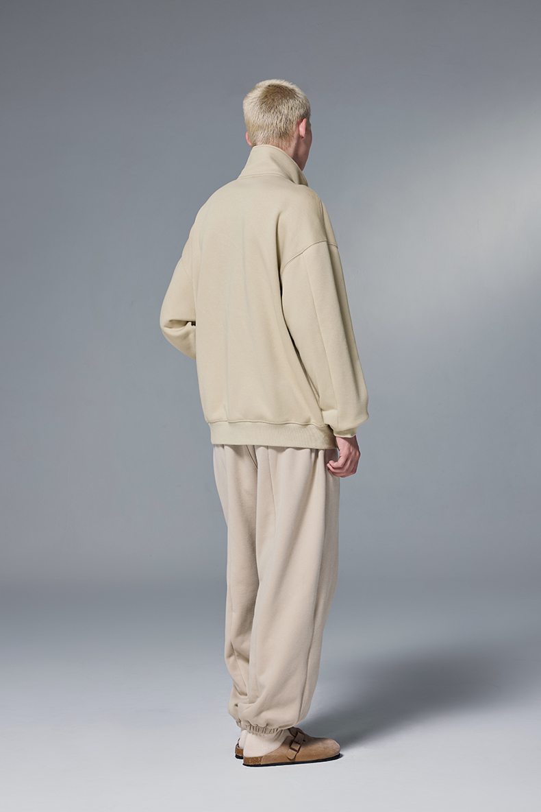 NEBULA Fleece Stand-Collar Zip Jacket