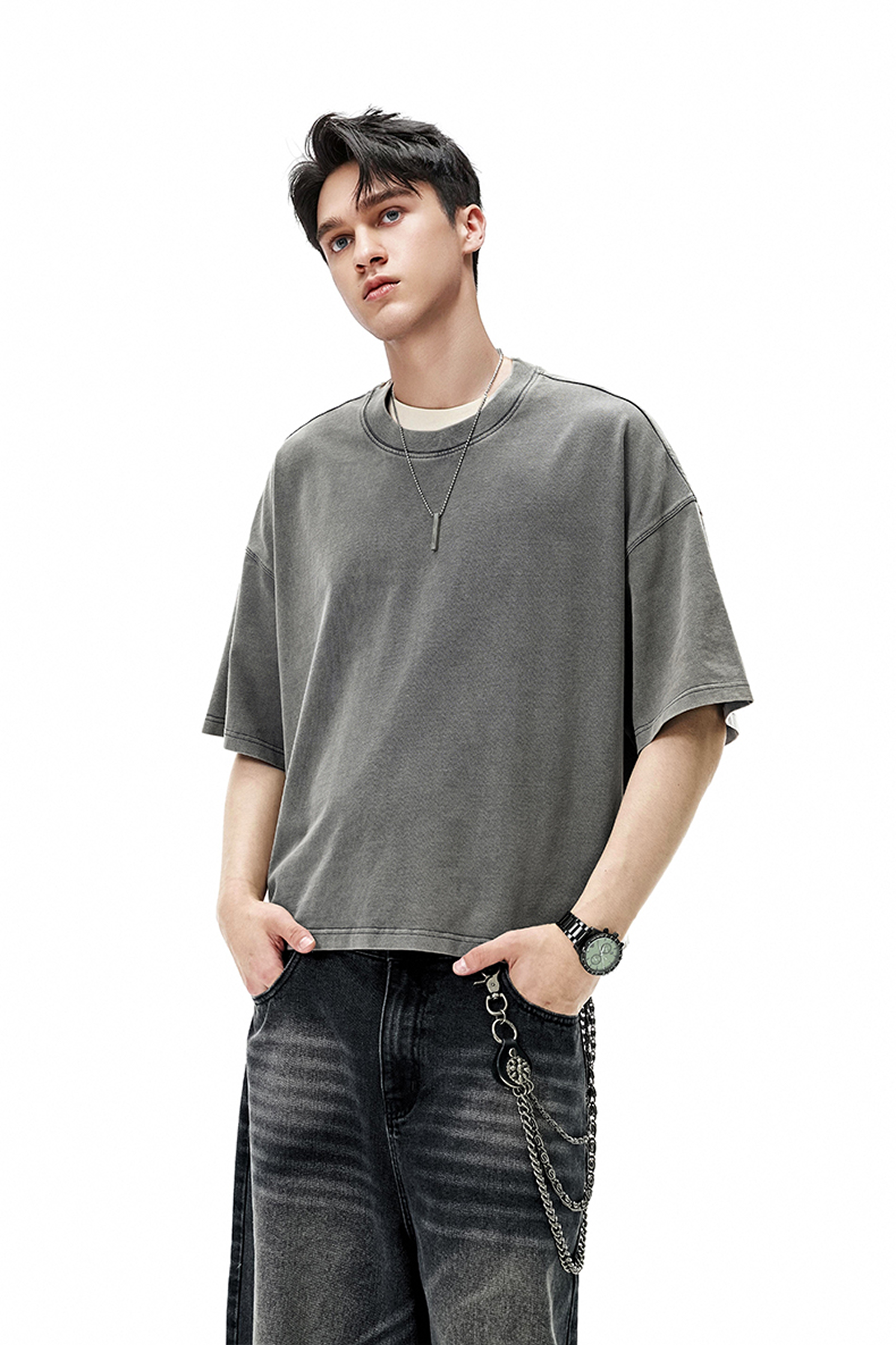 ORBIT Vintage Wash Oversize Tee