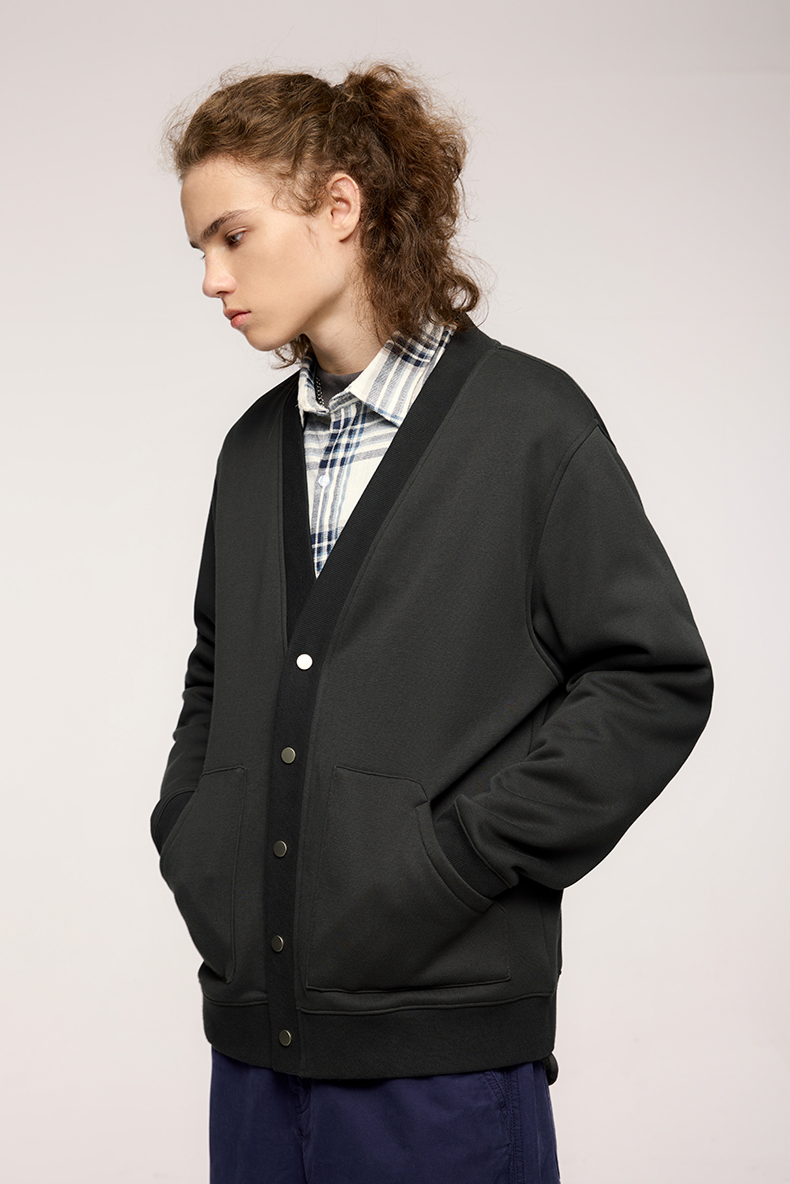 NEBULA Fleece Thermal Cardigan