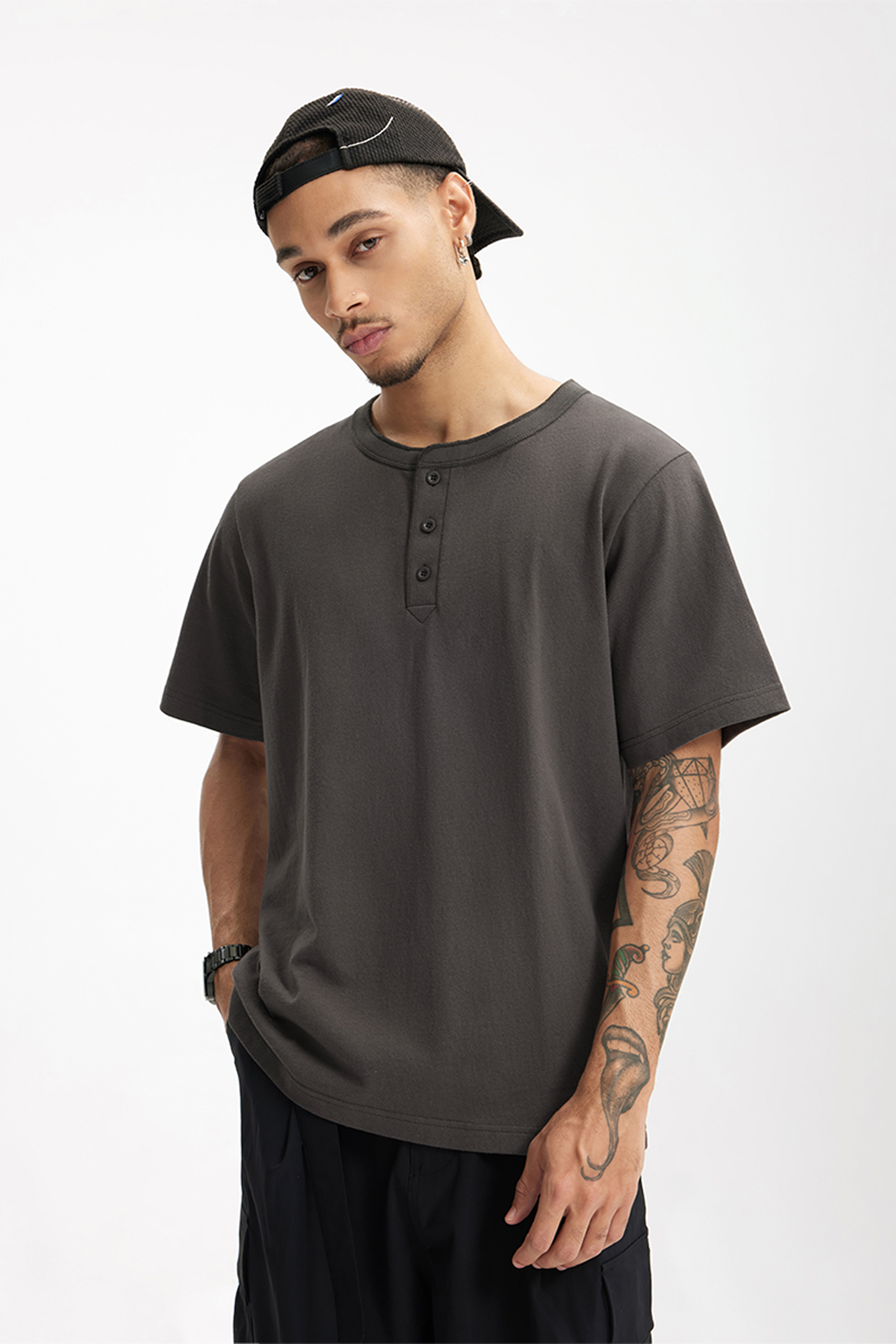 ORBIT Henry Collar Tee