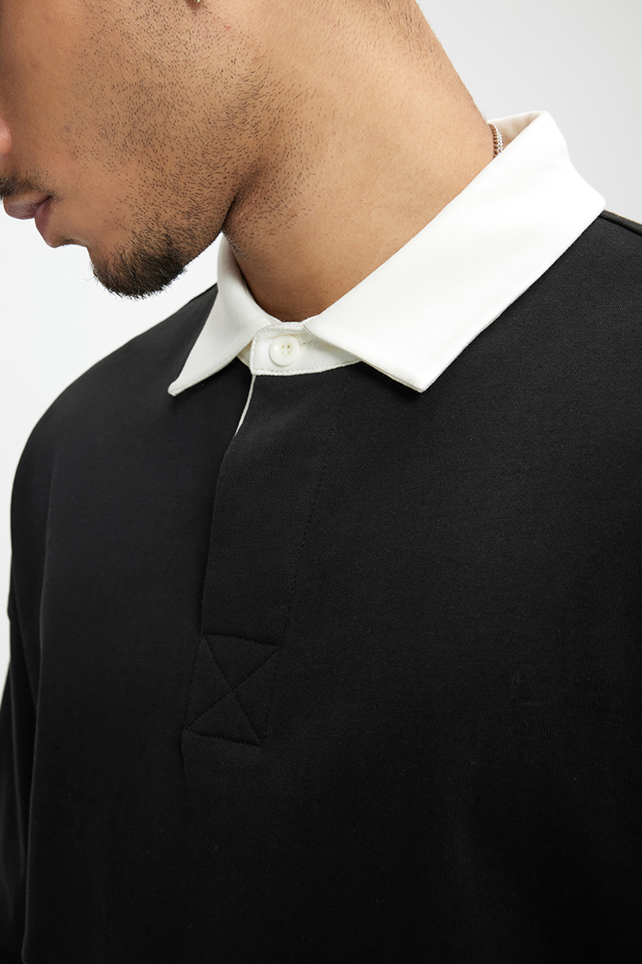 ORBIT White Collar Classic Polo