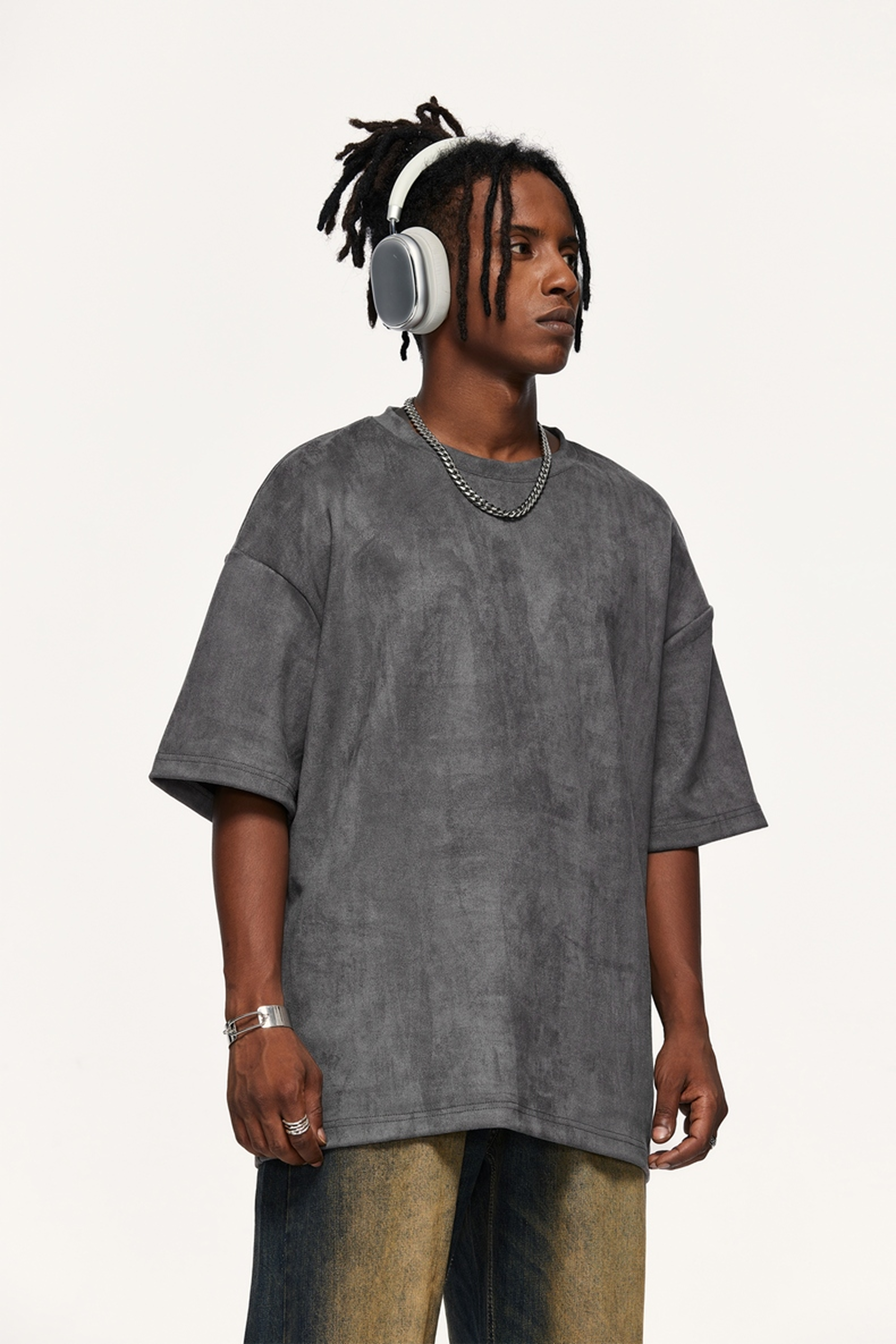 NEBULA Suede Fleece Tee