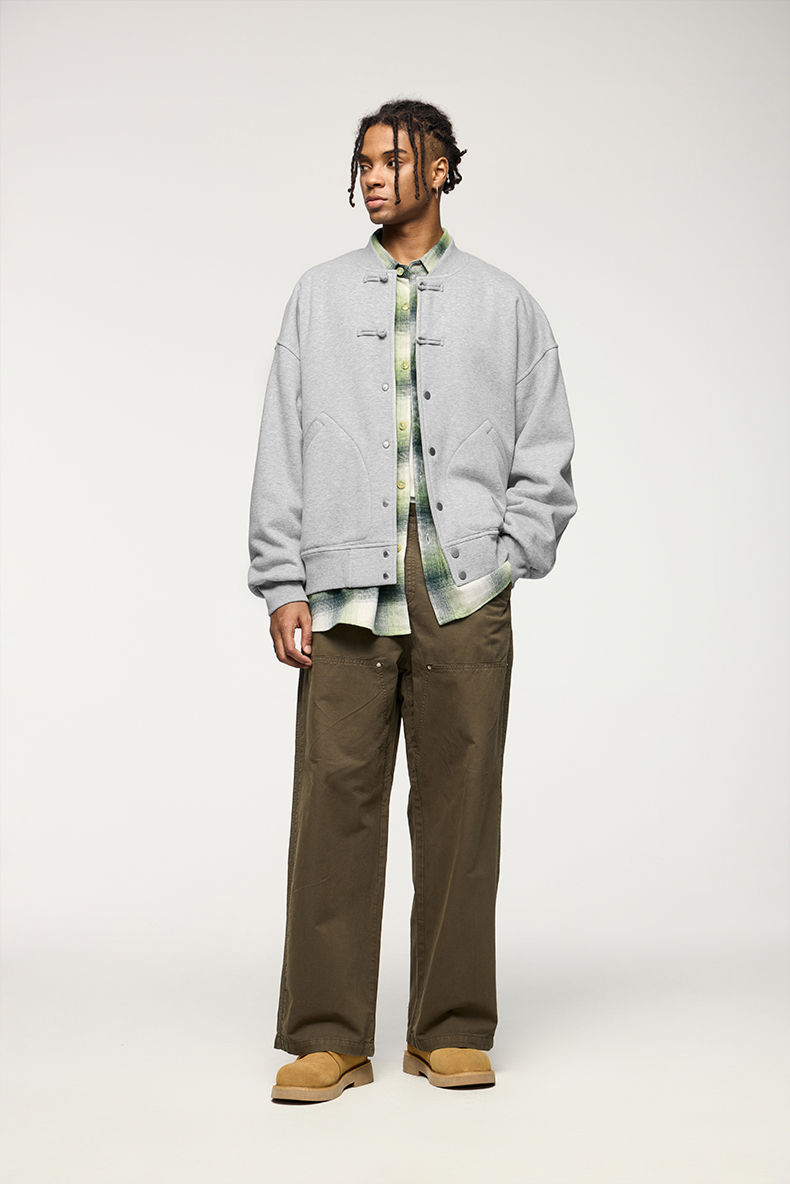 NEBULA Fleece Baseball Jacket