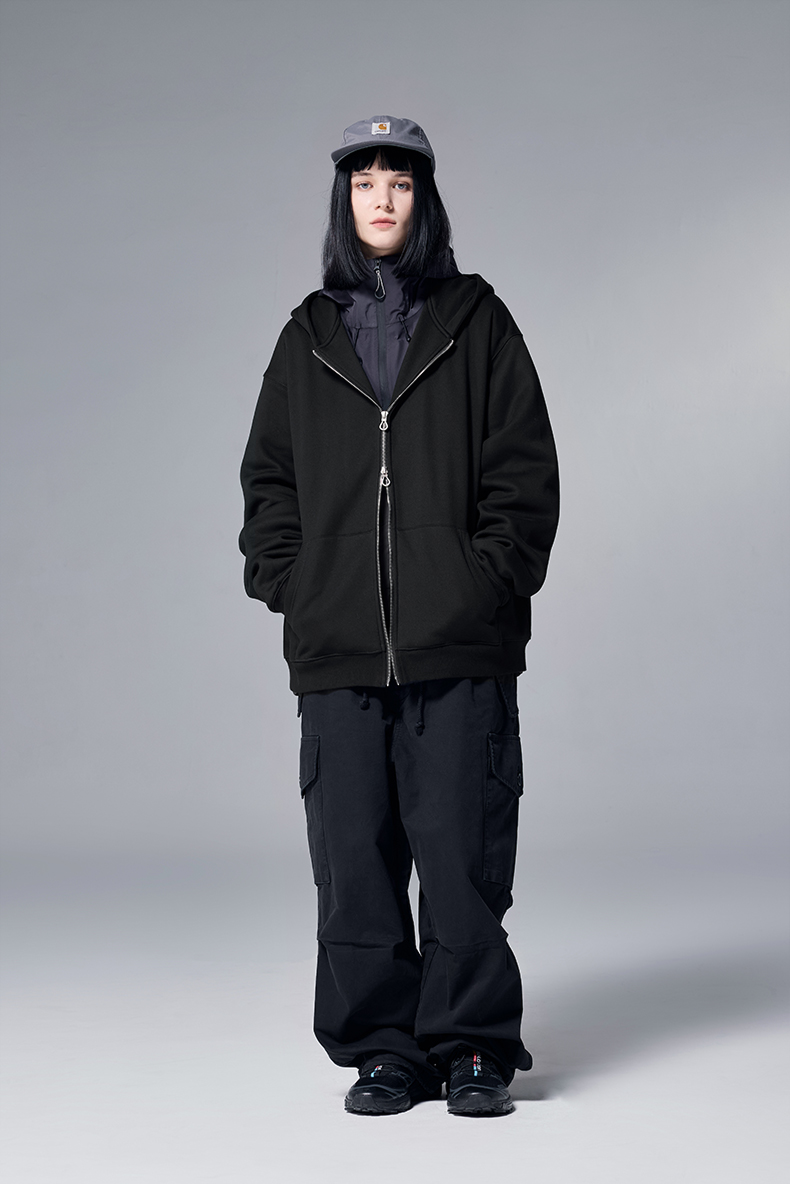 NEBULA Fleece Zip-Up Hoodie