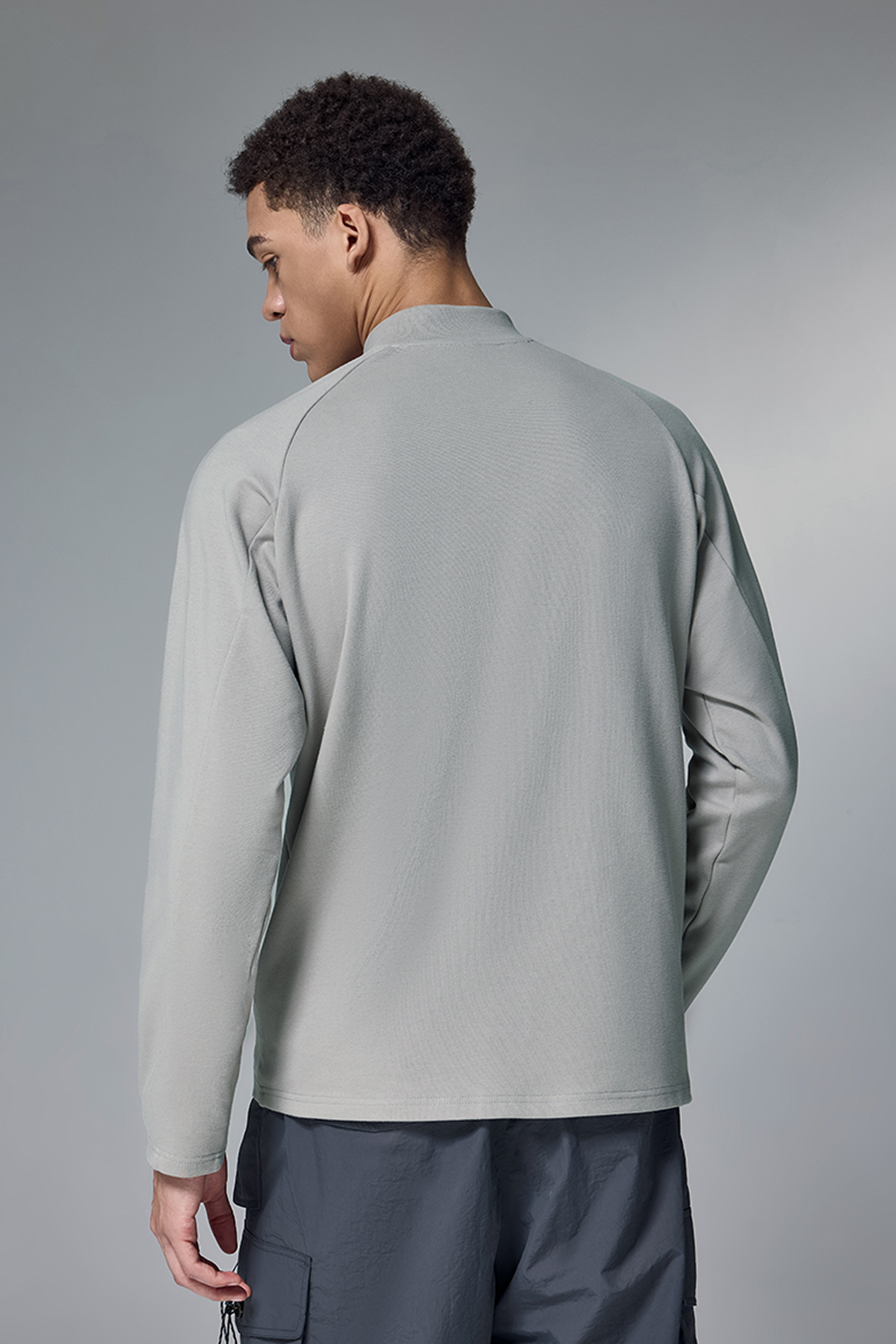 NEBULA Fleece Zip Base Long Sleeve Tee