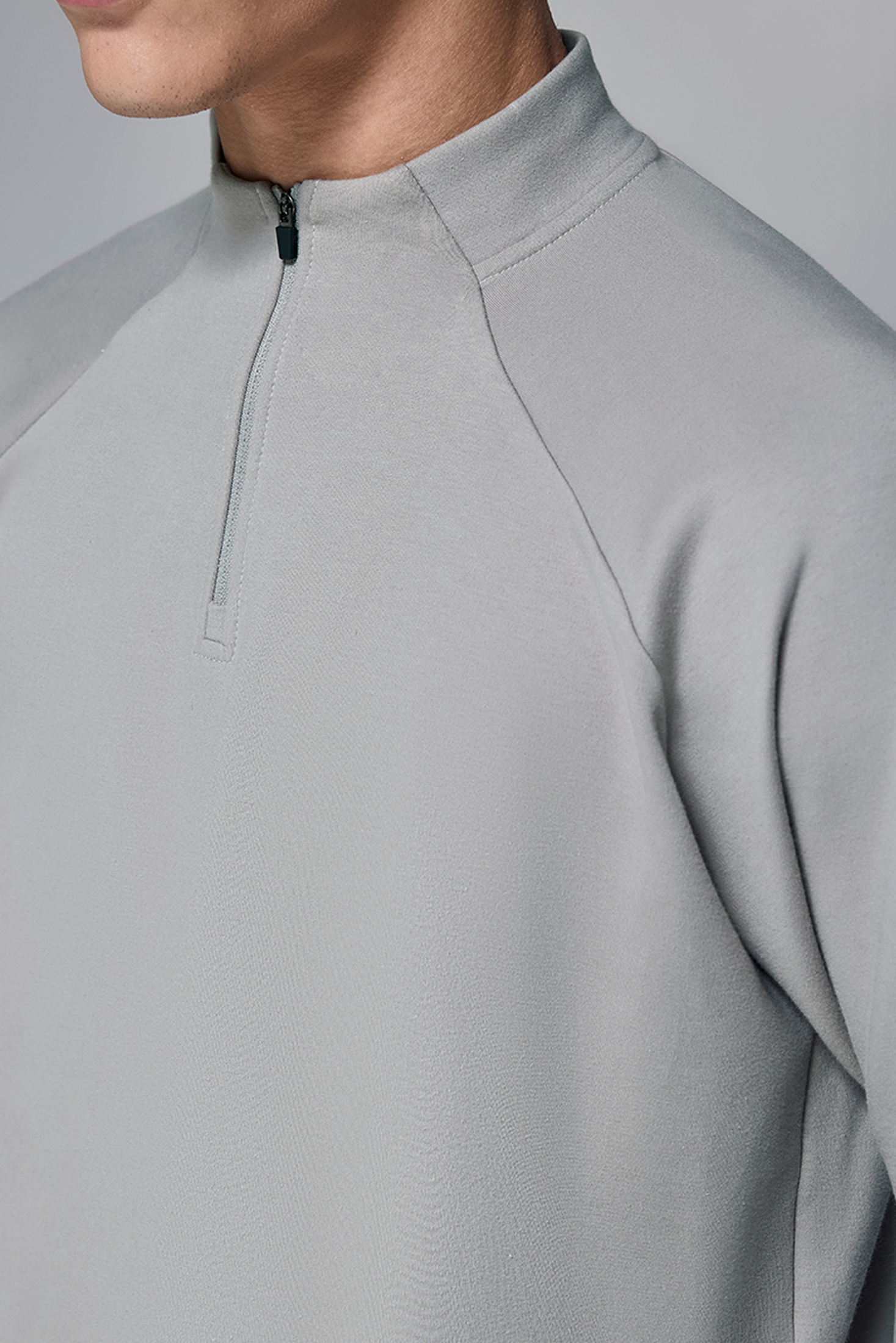 NEBULA Fleece Zip Base Long Sleeve Tee