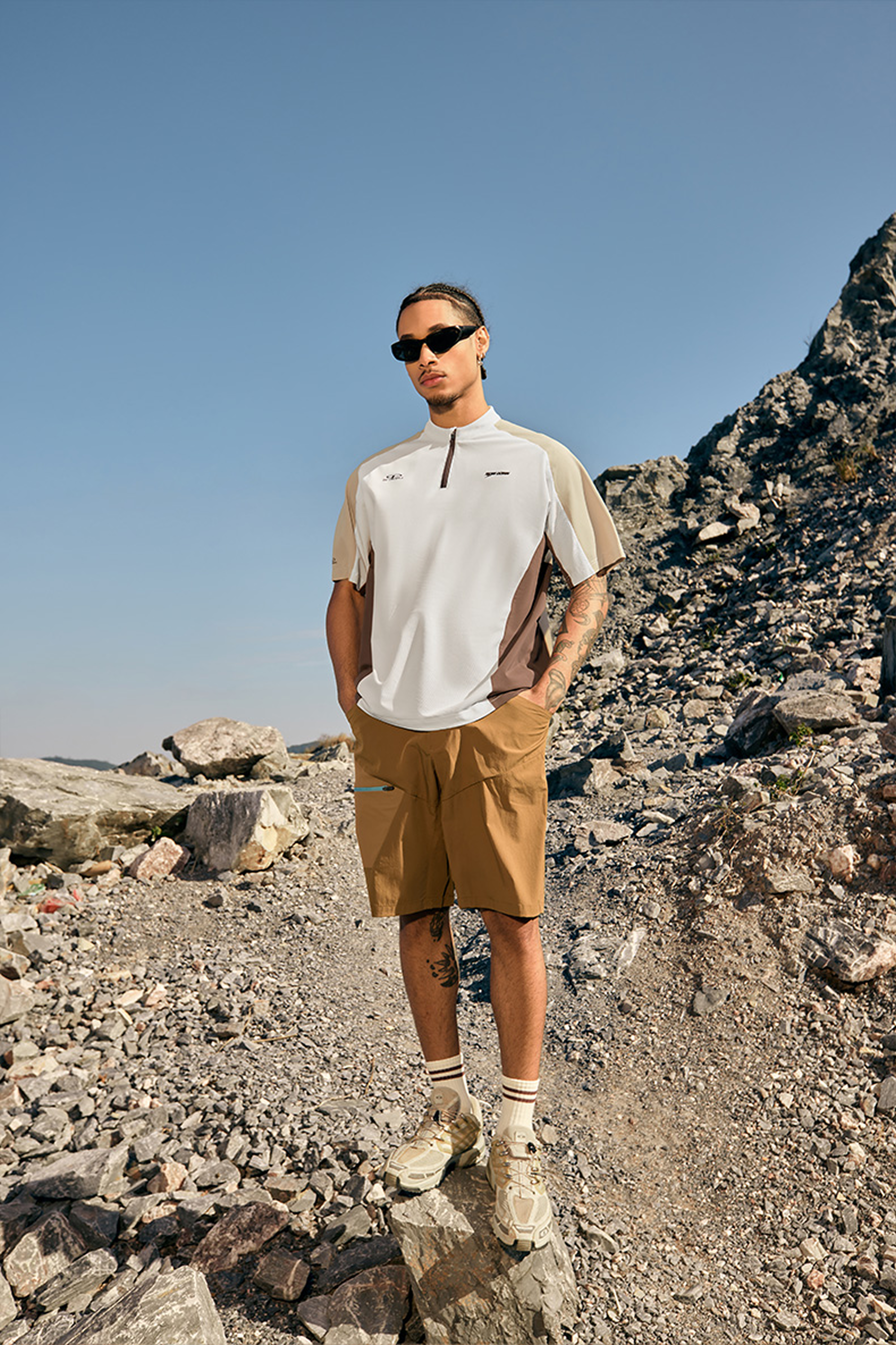 ORBIT Heavyweight Linen-Cotton Pocket Tee