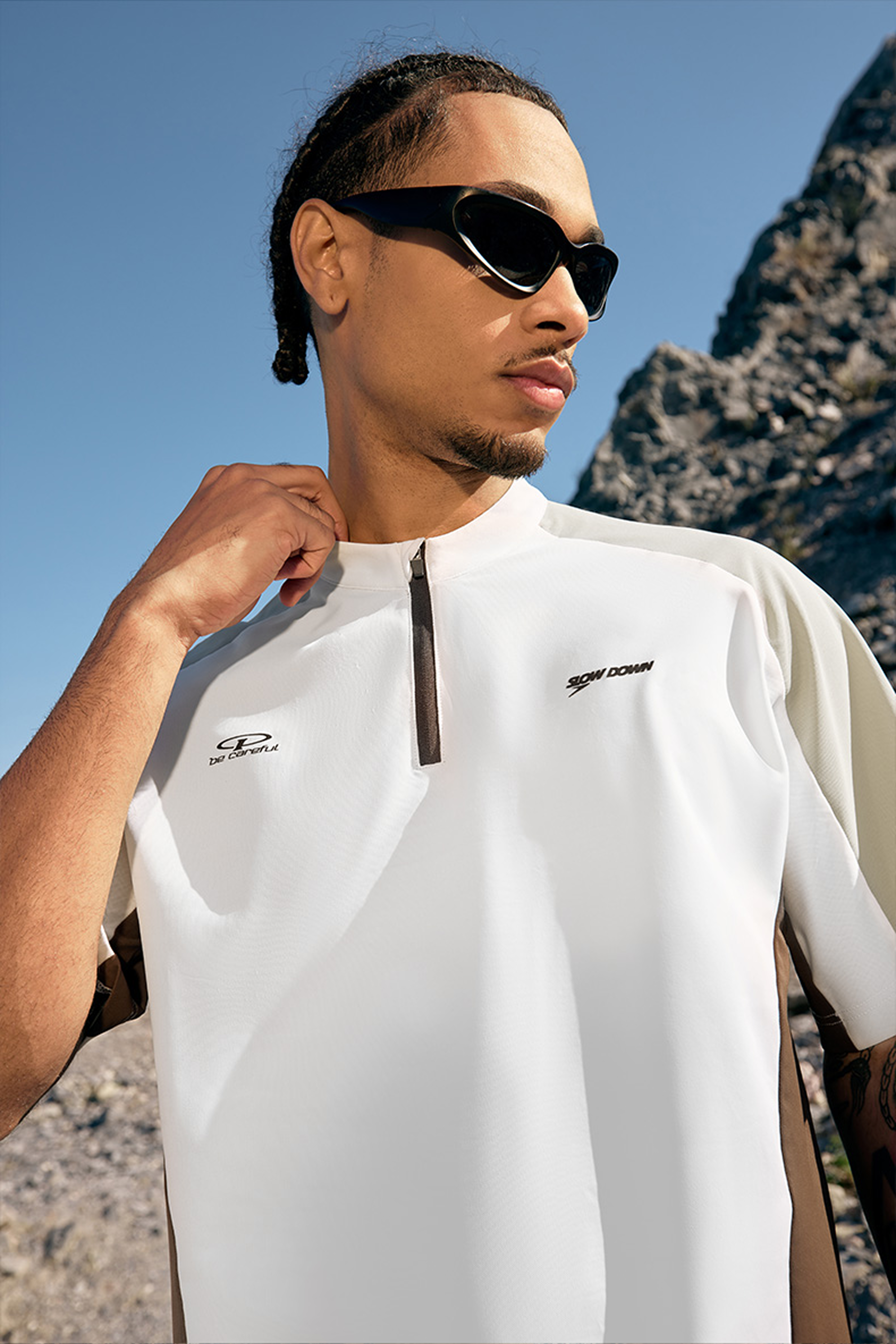 ORBIT Heavyweight Linen-Cotton Pocket Tee