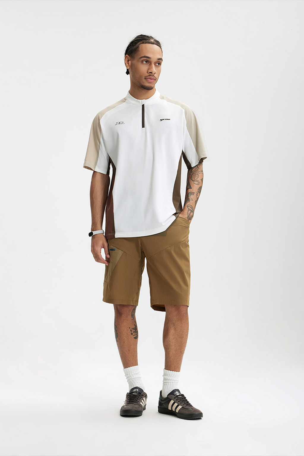 ORBIT Heavyweight Linen-Cotton Pocket Tee