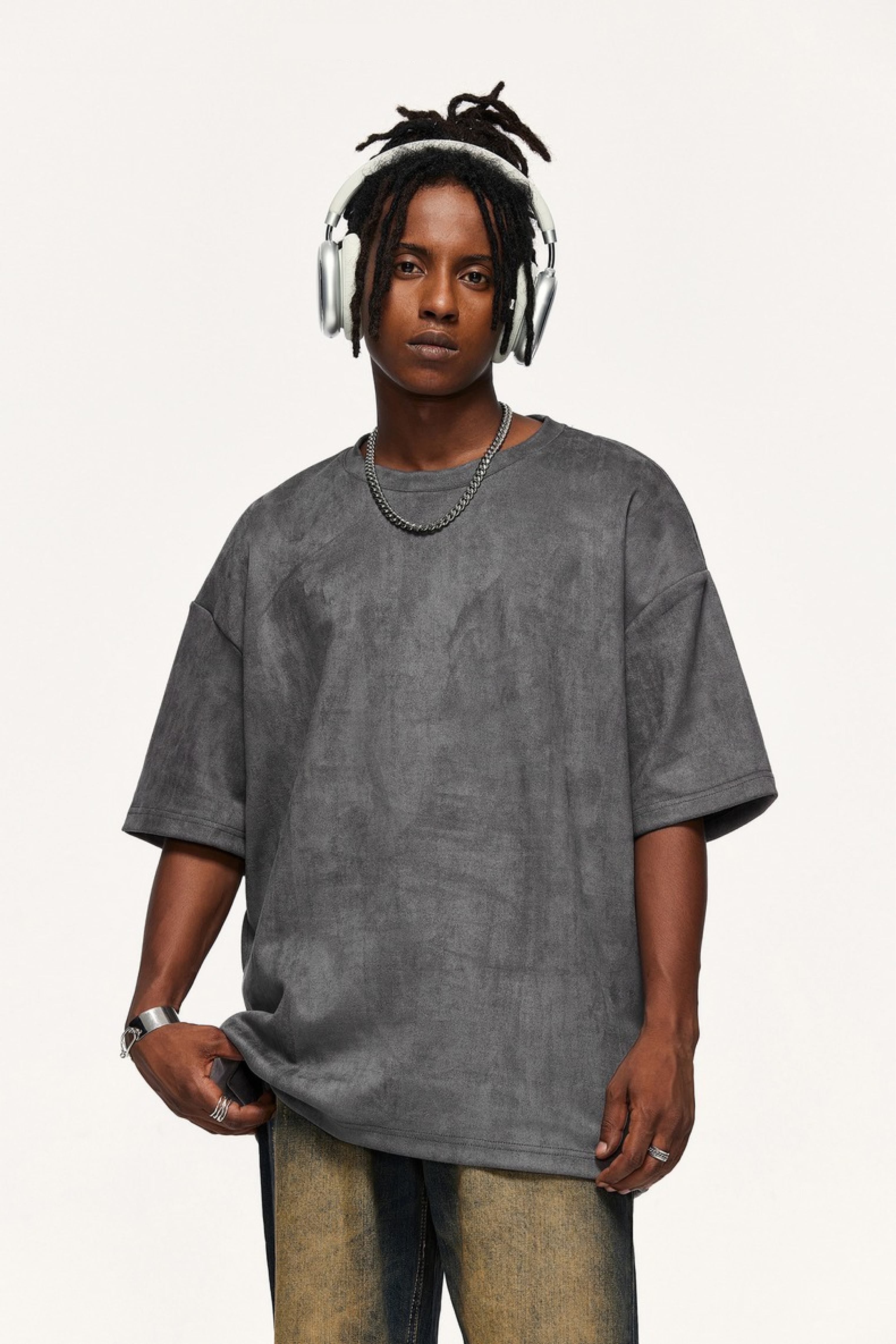 NEBULA Suede Fleece Tee