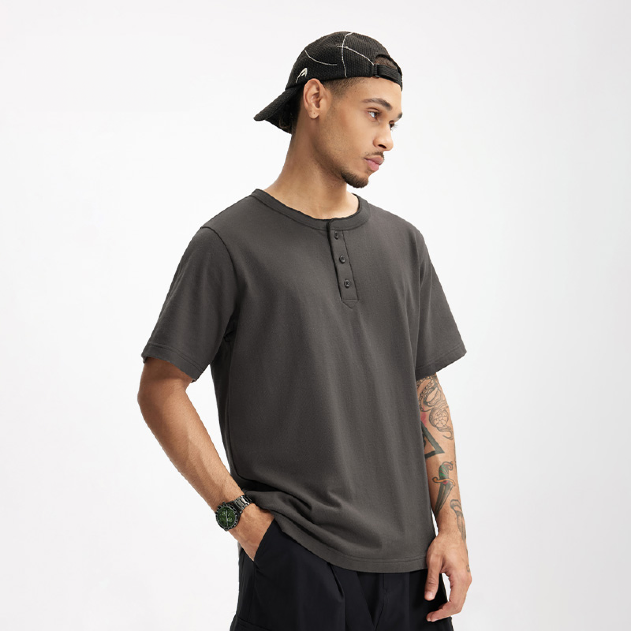 ORBIT Henry Collar Tee